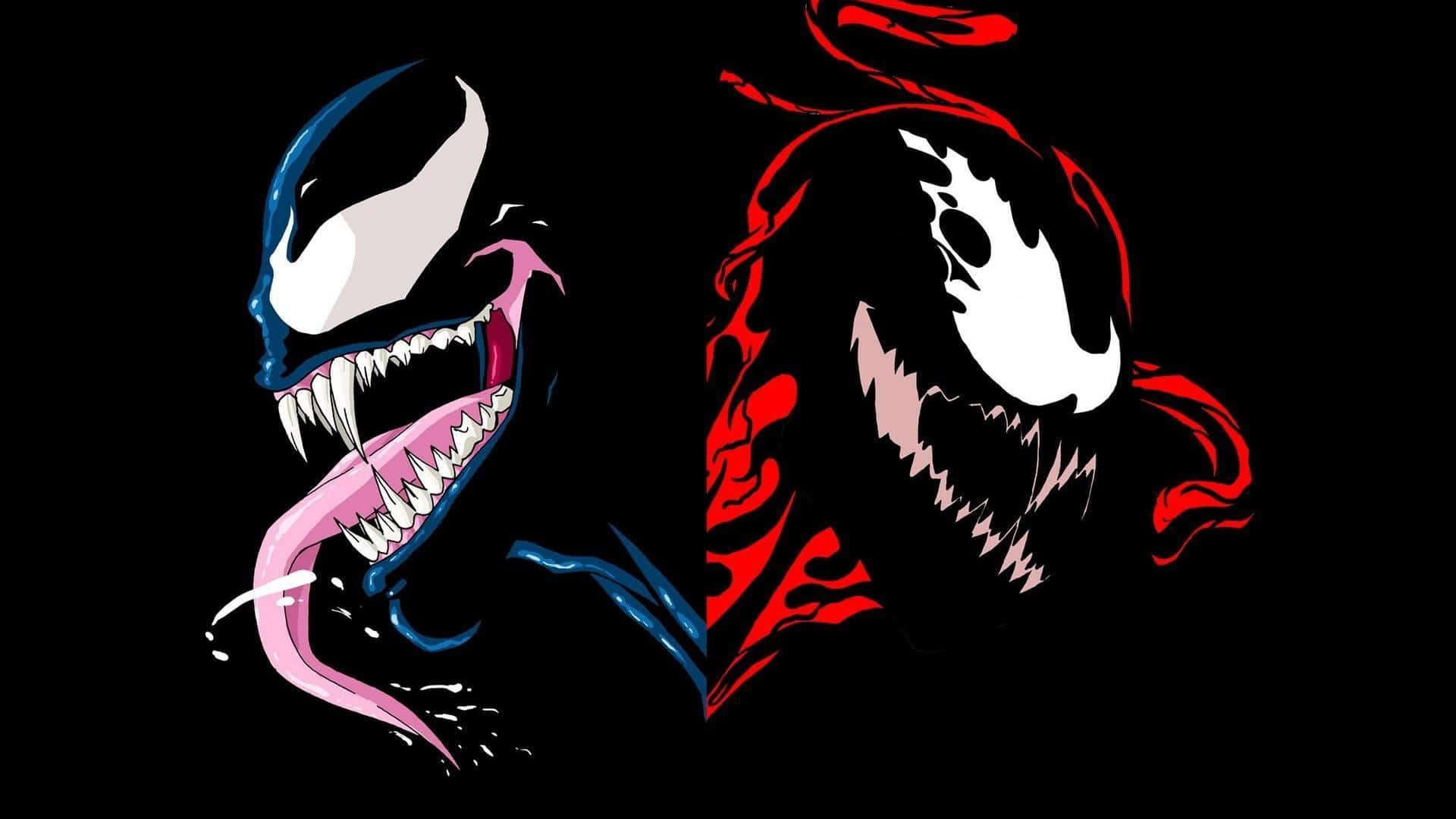 Venom And Venom Hd Wallpaper