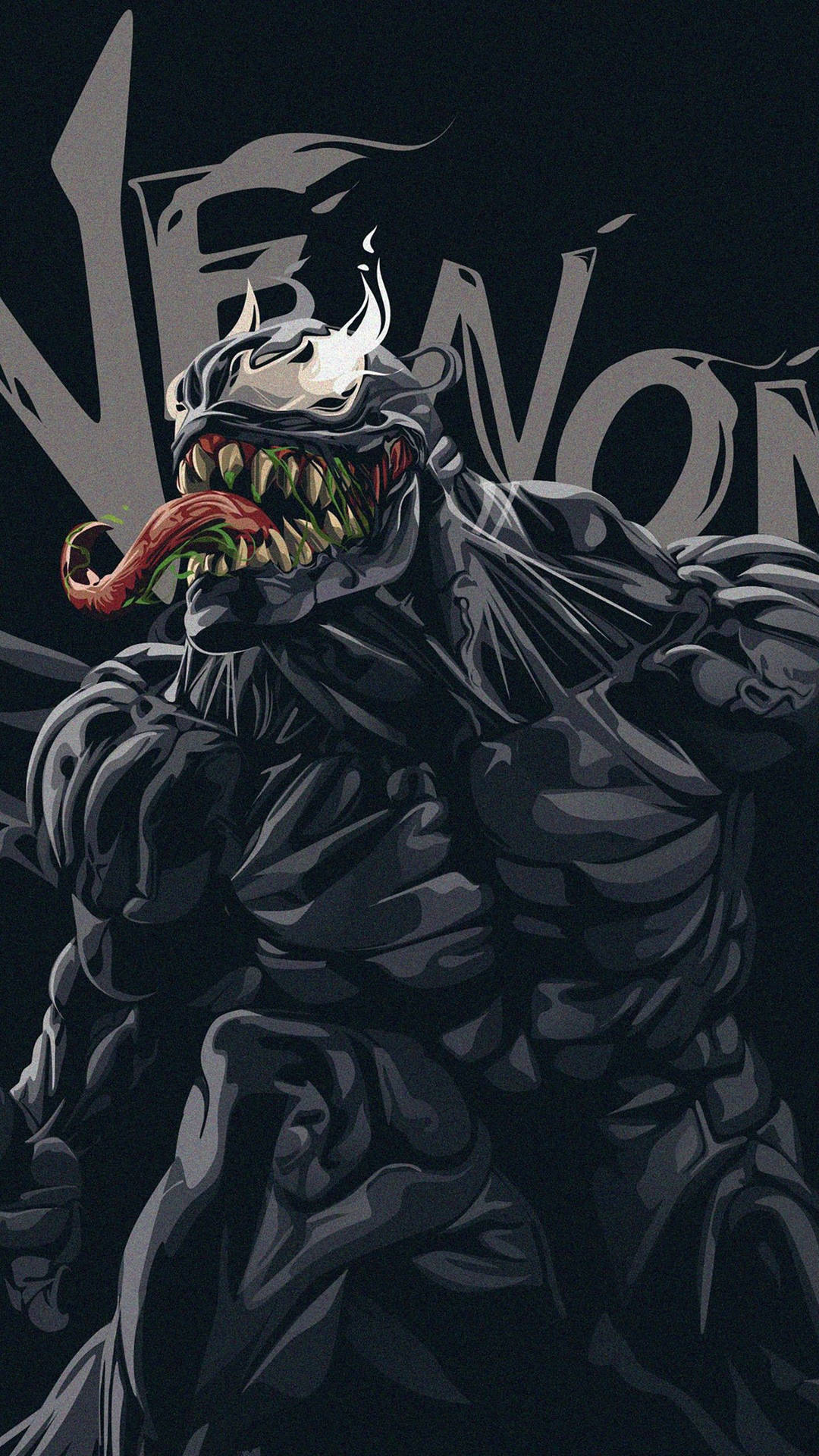 Venom Iphone Pop Art Background