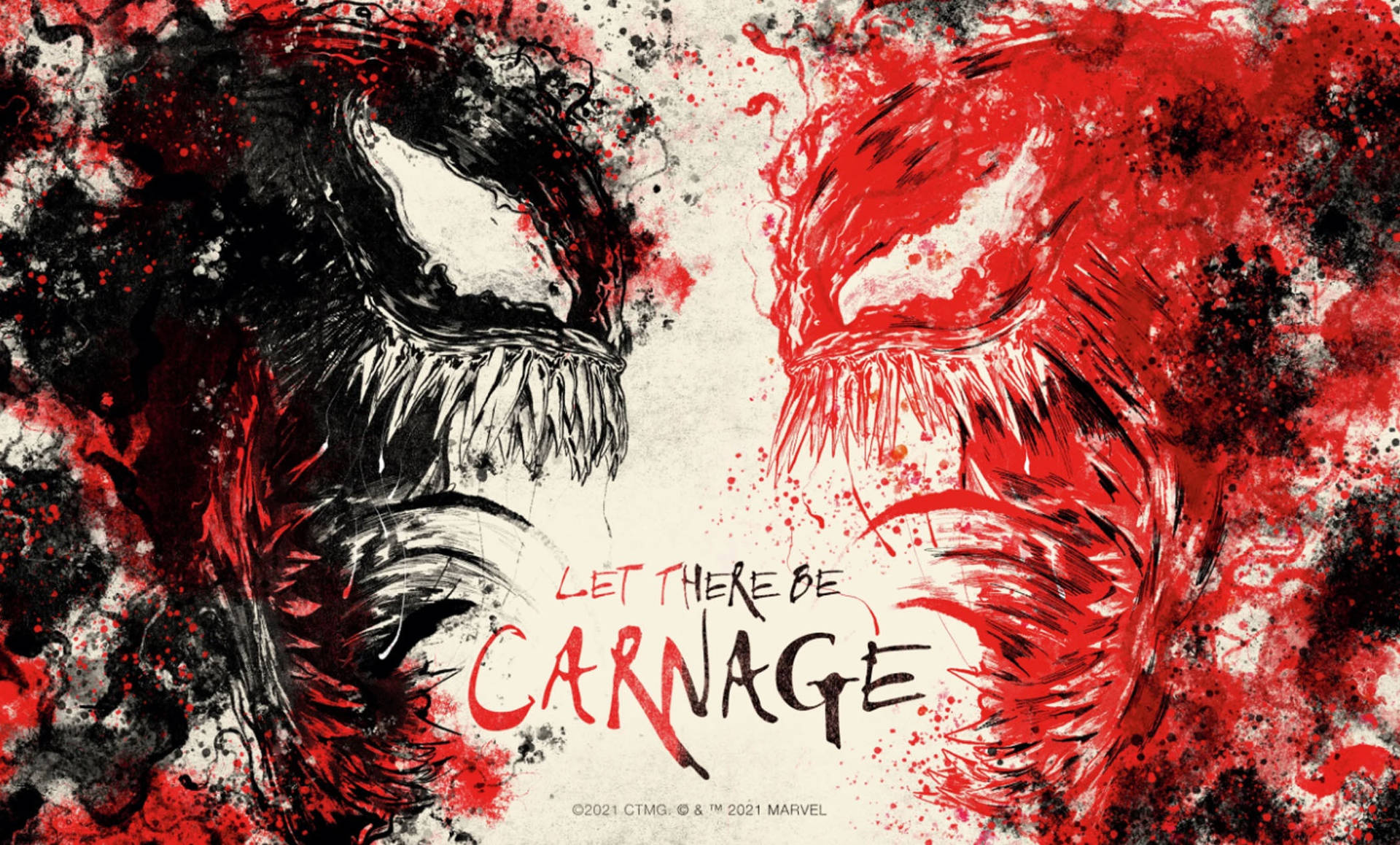 Venom Let There Be Carnage Art Background