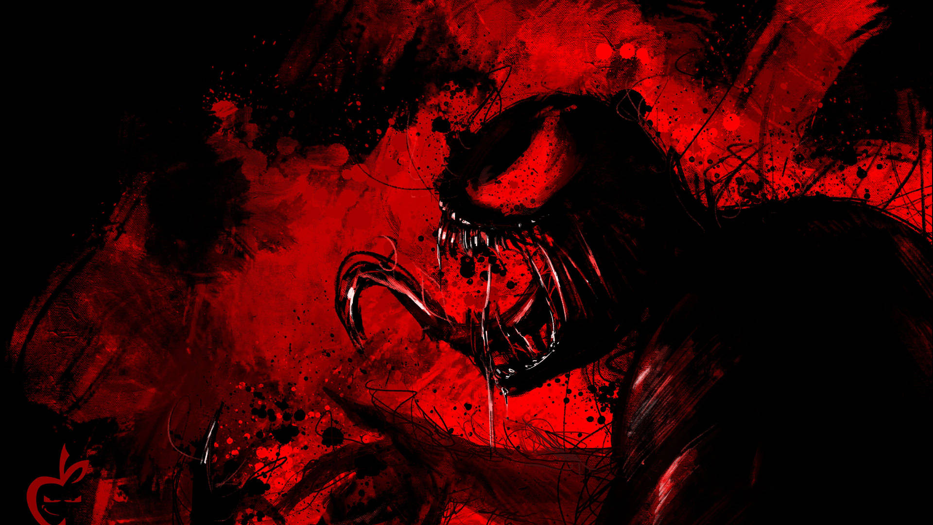 Venom Let There Be Carnage Painting