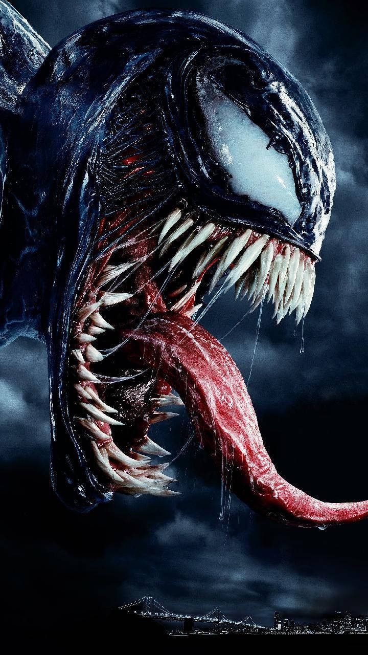 Venom Movie Snarling Venom