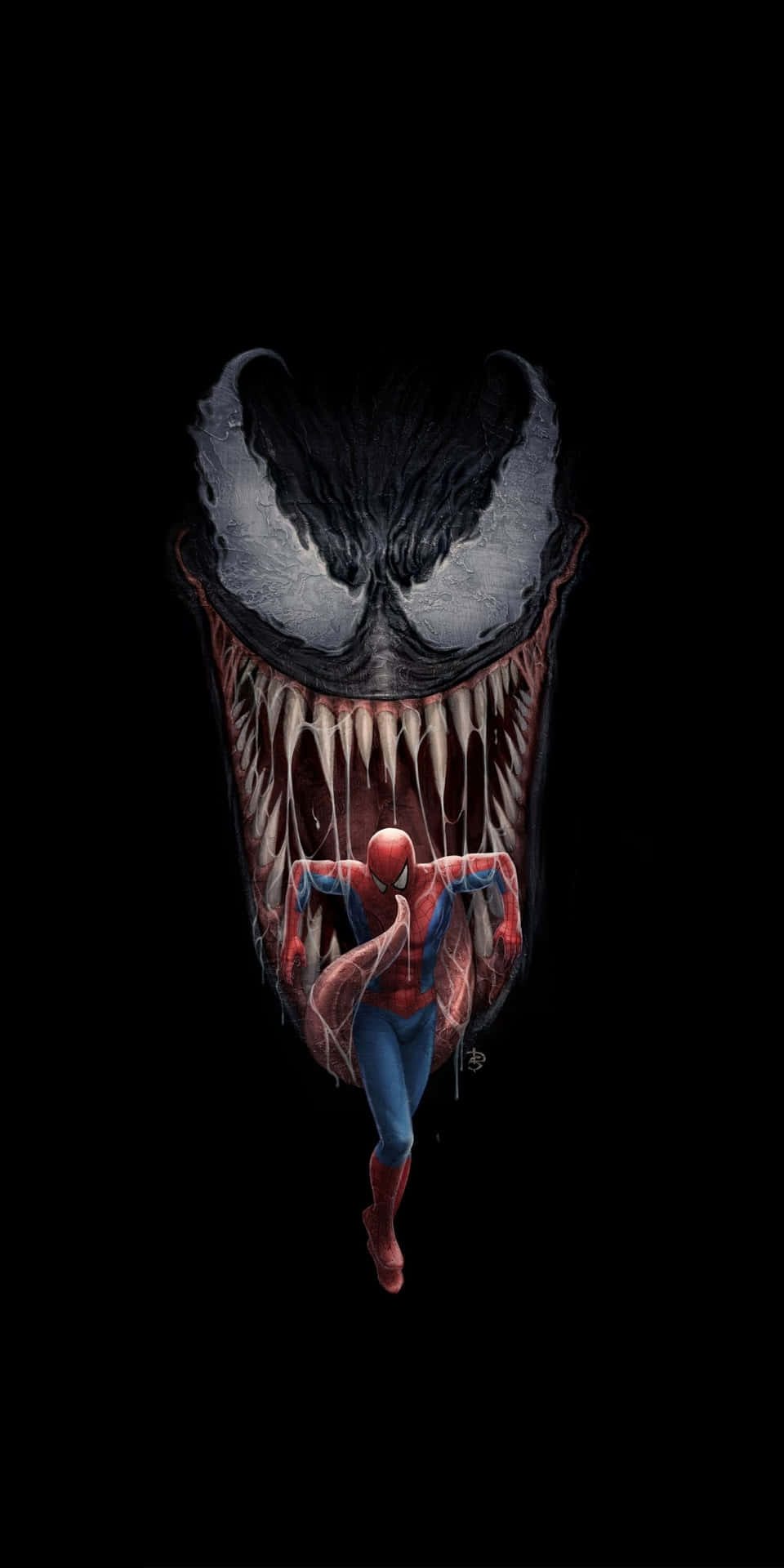 Venom Spider Man Cool Art Background