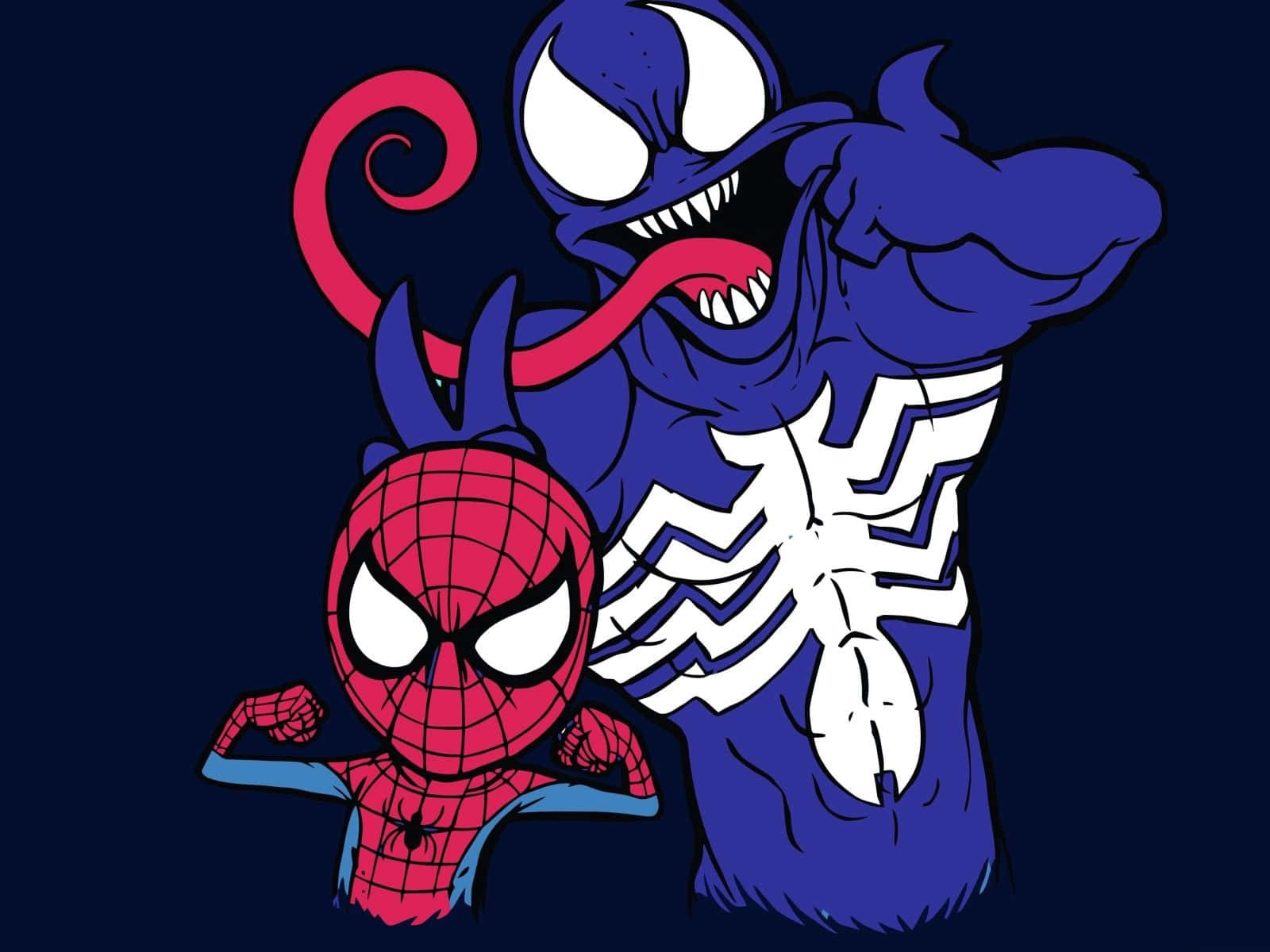 Venom Spider Man Cool Art Background