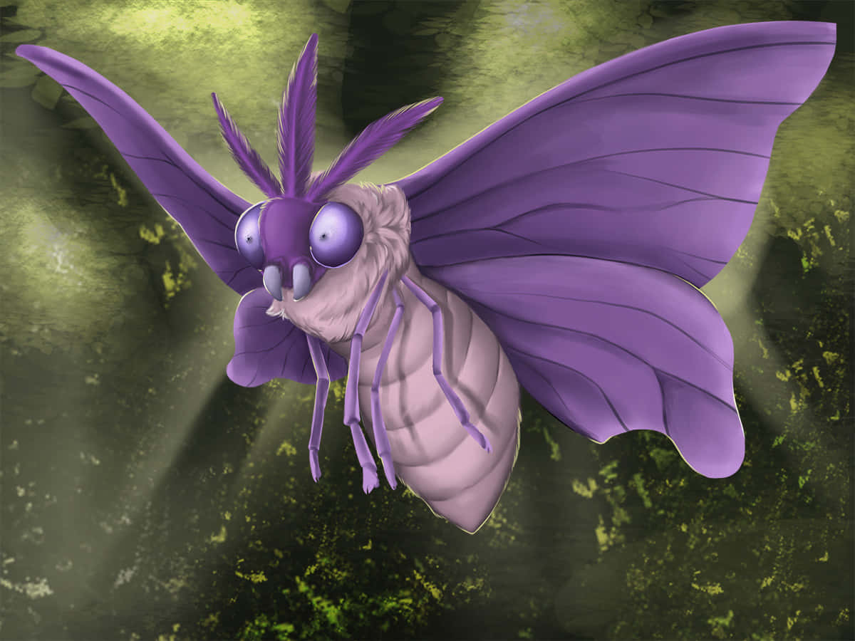 Venomoth The Bug And Poison Type Pokémon