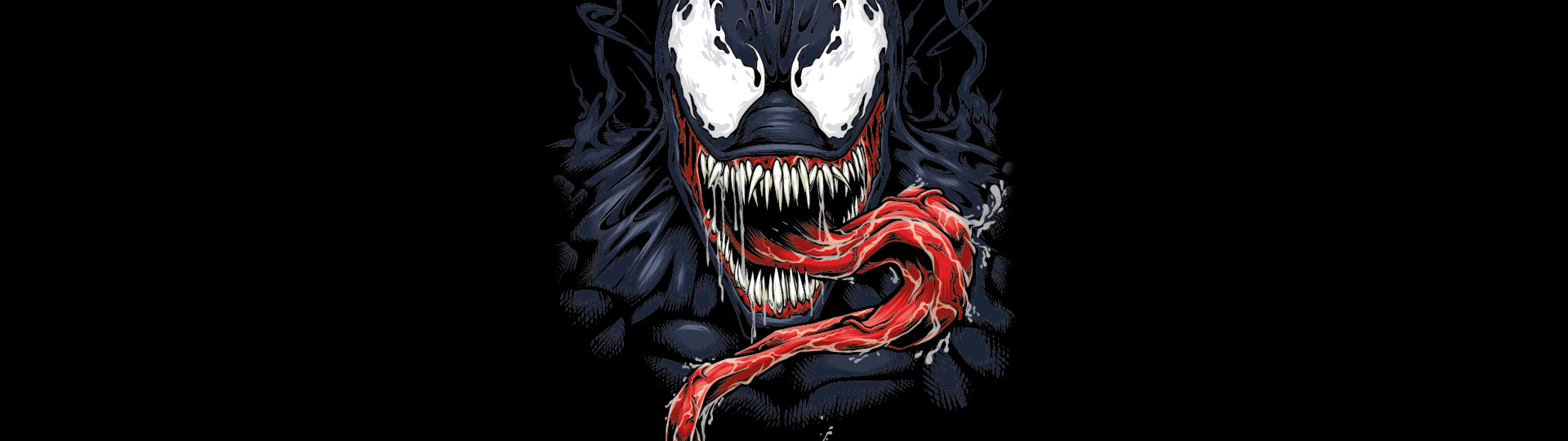 Venomous Grin Super Ultra Wide Background