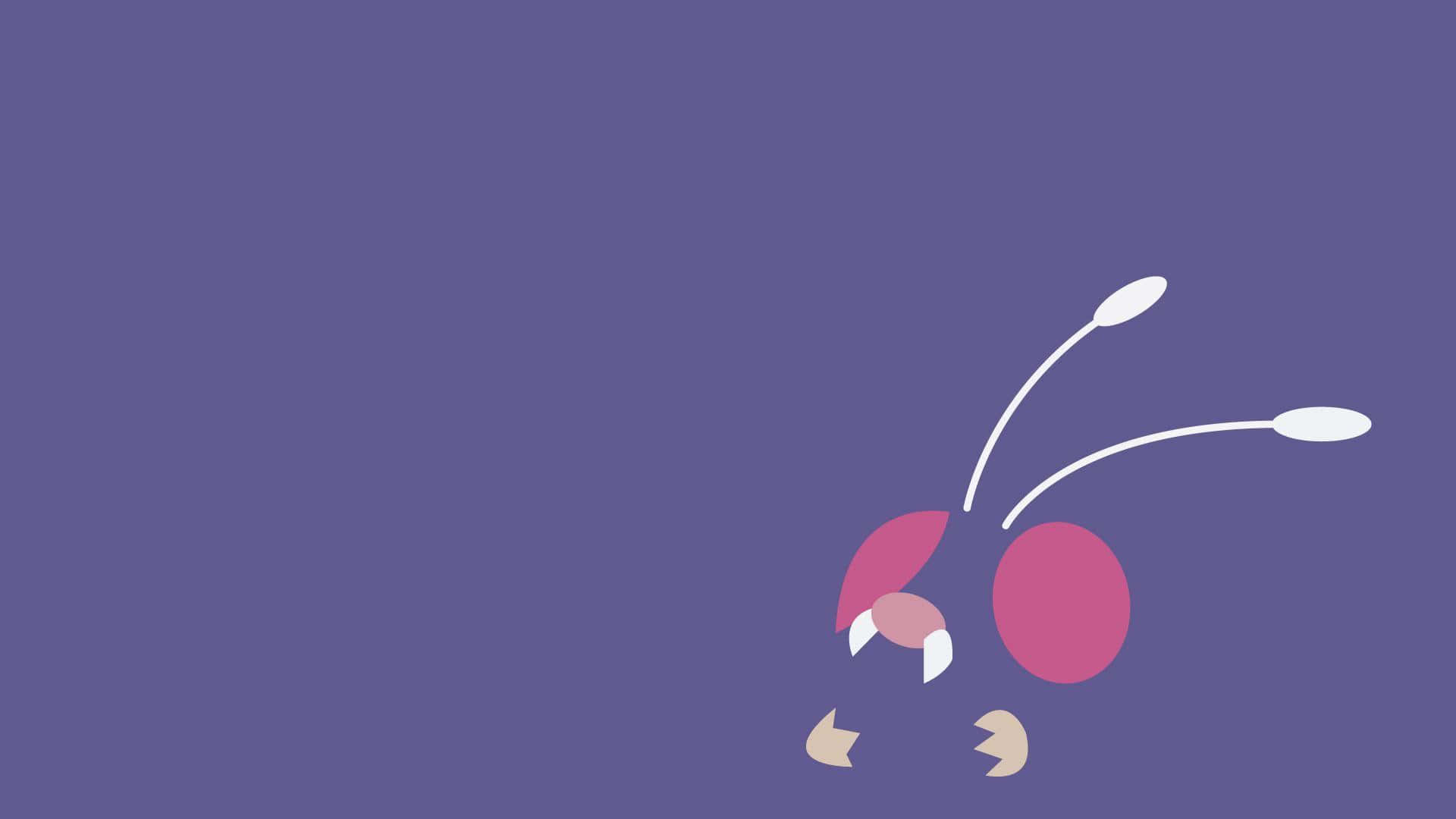 Venonat Blending In Lower Right Corner Background