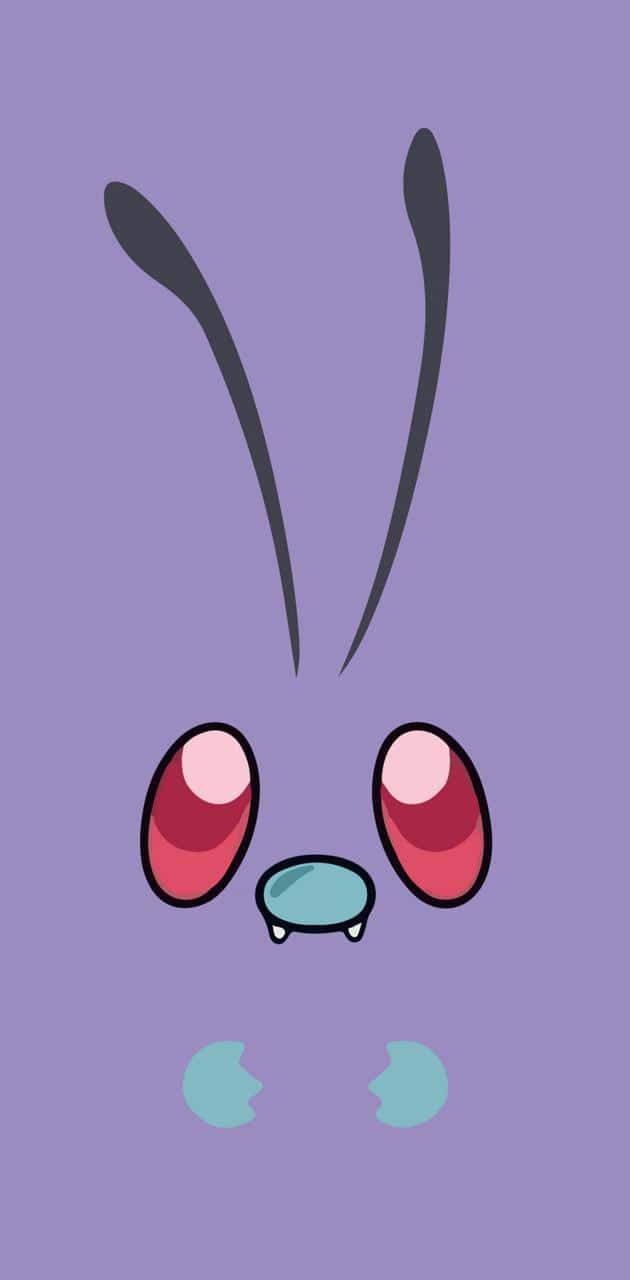 Venonat Blending In Purple Background Background