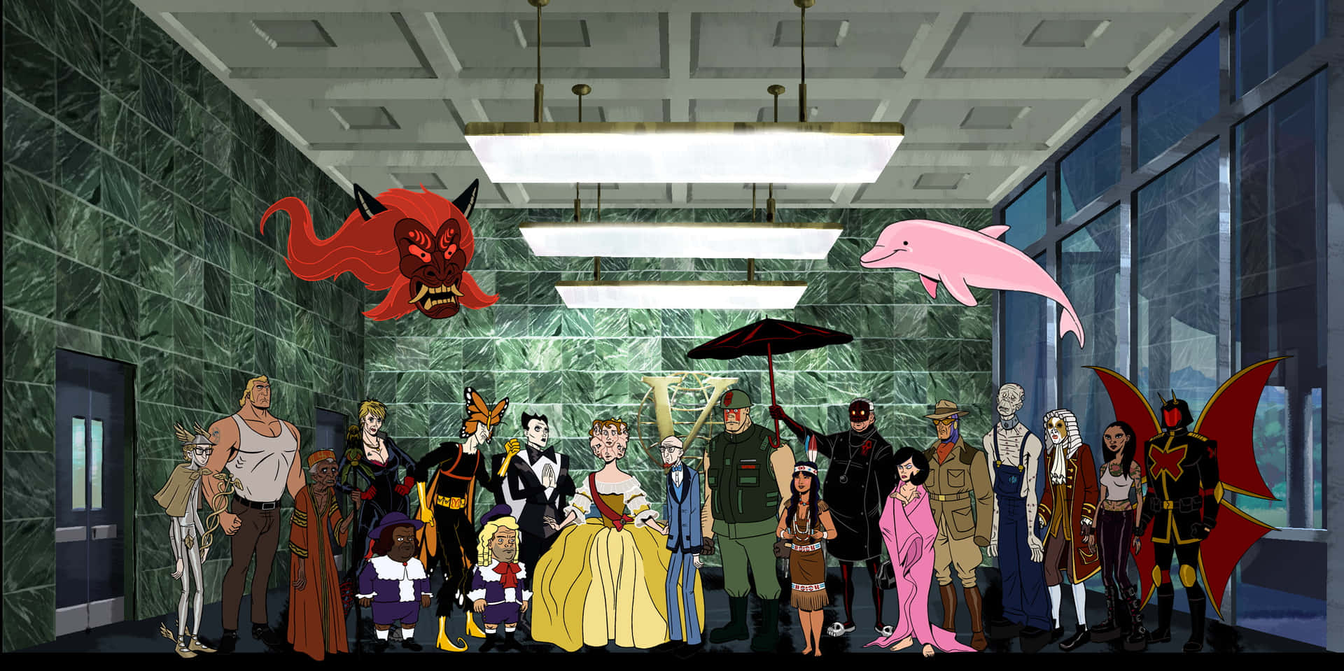 Venture Bros Character Assembly