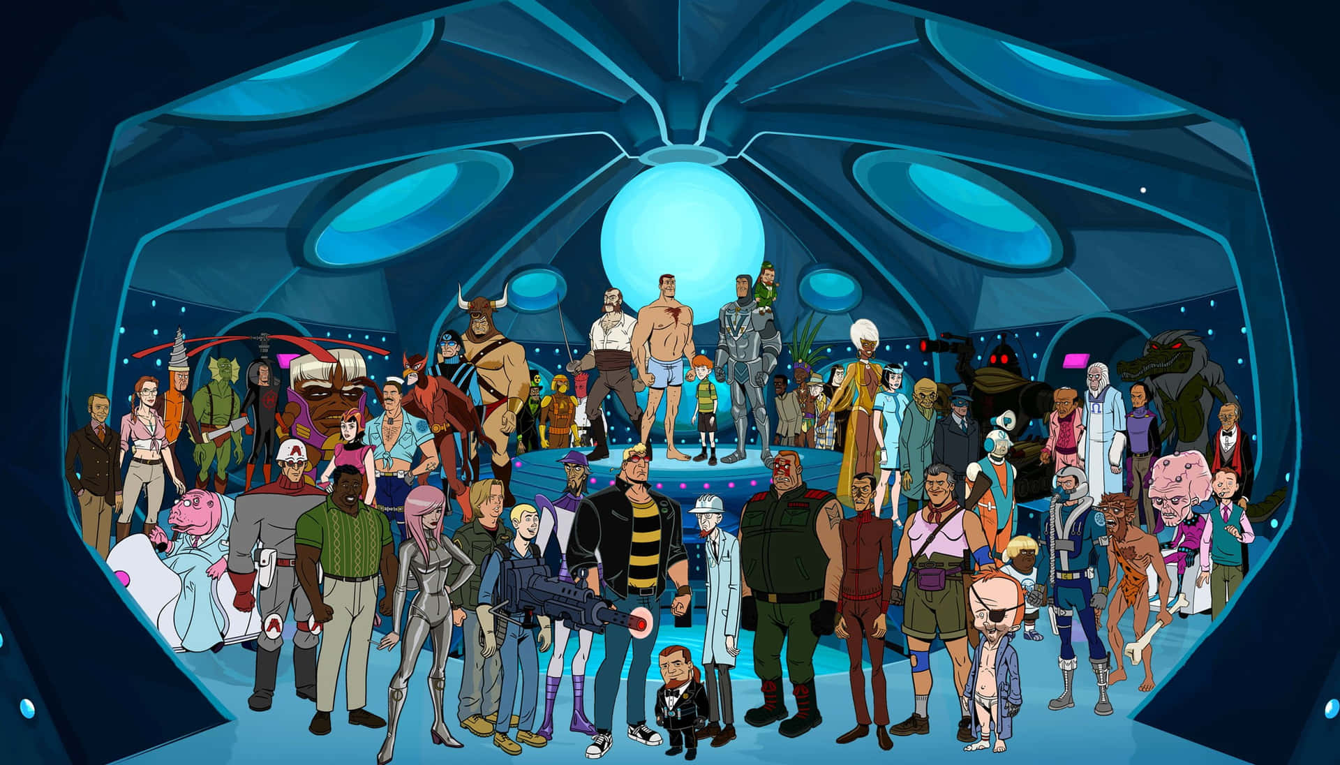 Venture Bros Character Assembly