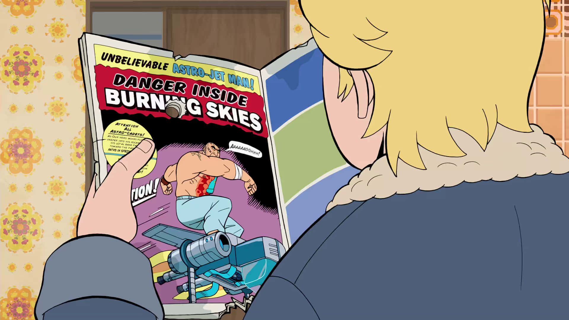 Venture Bros Character Reading Comic