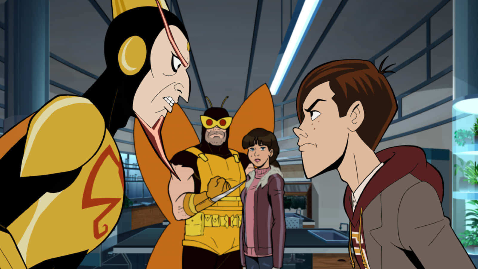 Venture Bros Confrontation Background
