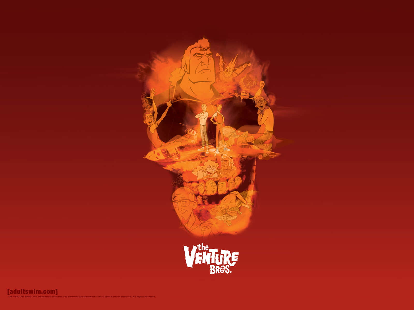 Venture_ Bros_ Skull_ Montage Background