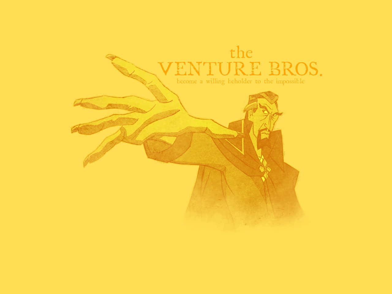 Venture Bros Yellow Poster