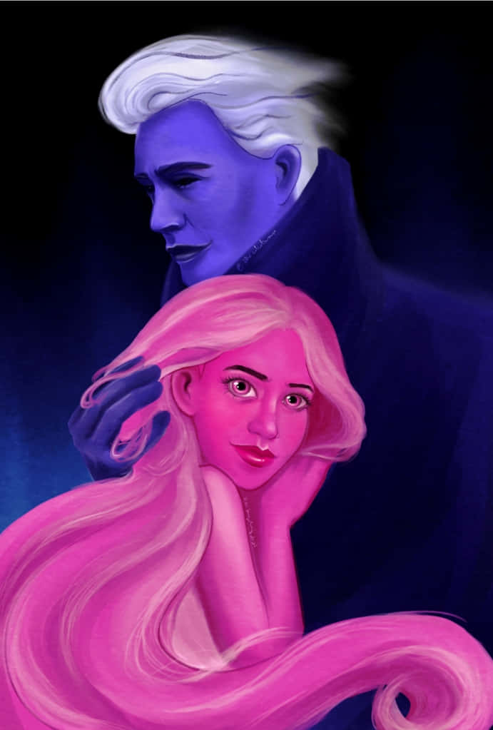 Venus And Hades Sharing A Moment Background