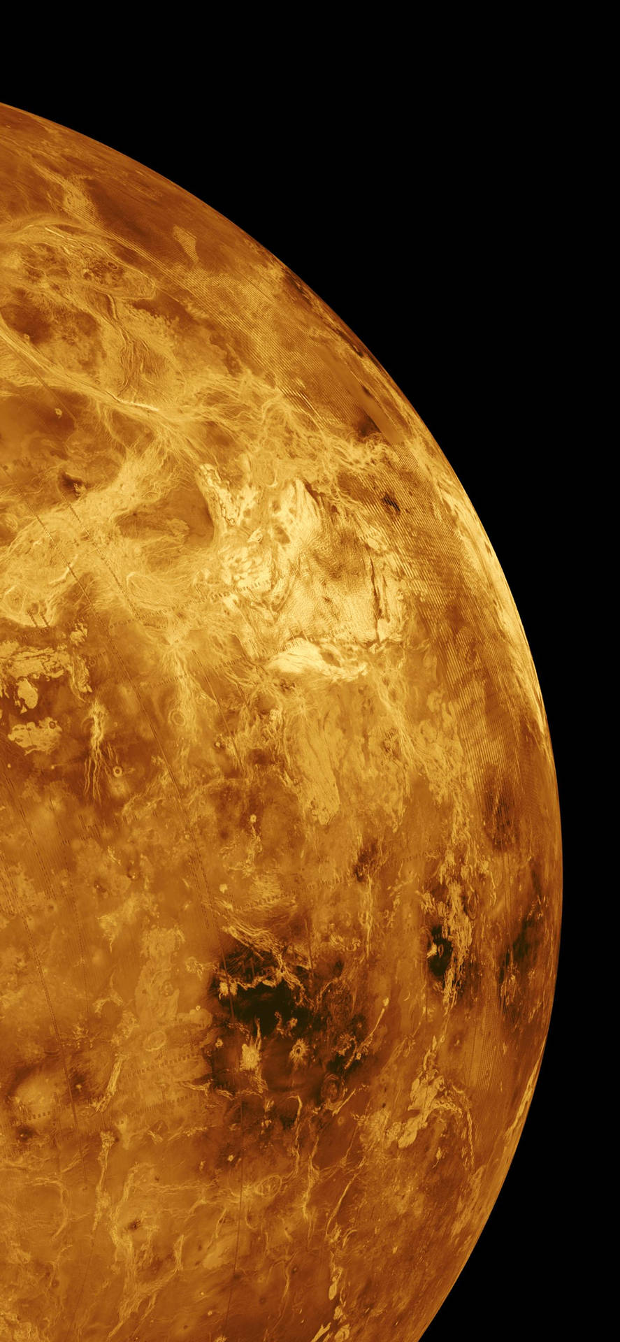 Venus Is Seen From Space