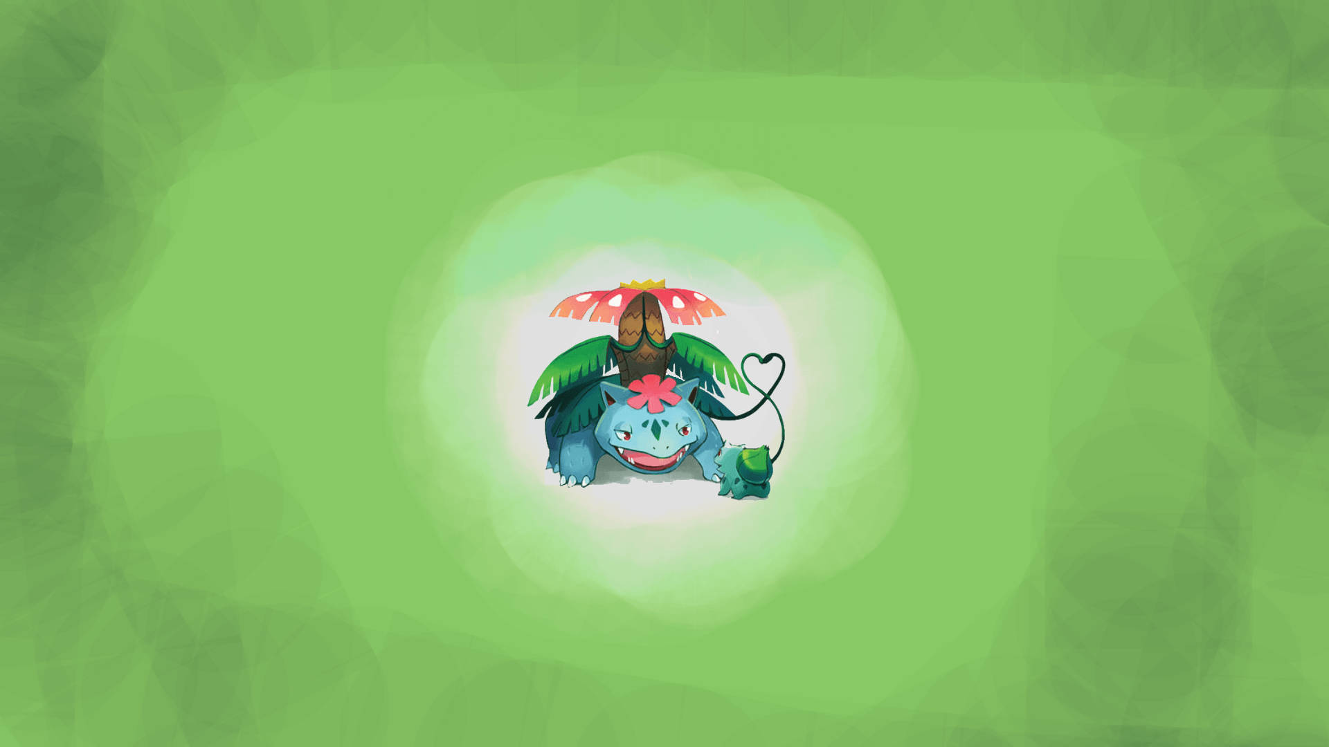 Venusaur Bulbasaur Heart Vines