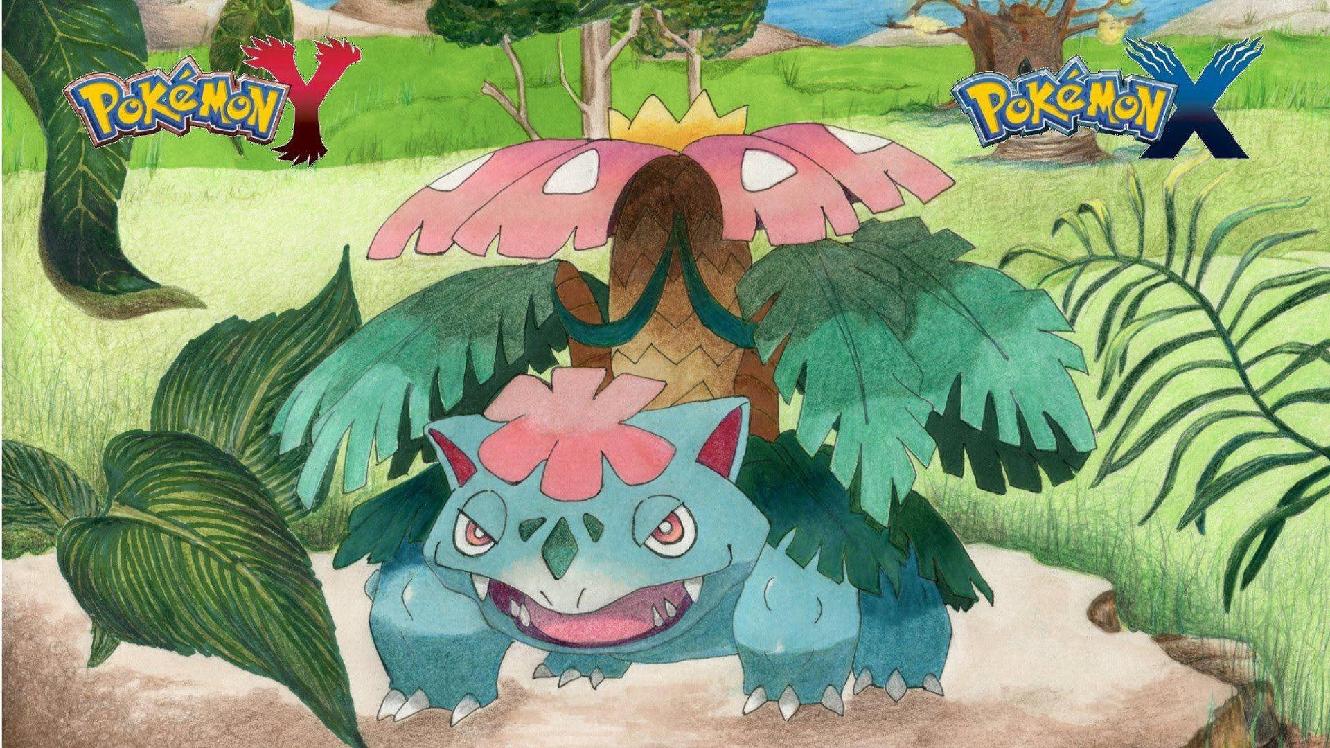 Venusaur Grassland Pokemon Xy