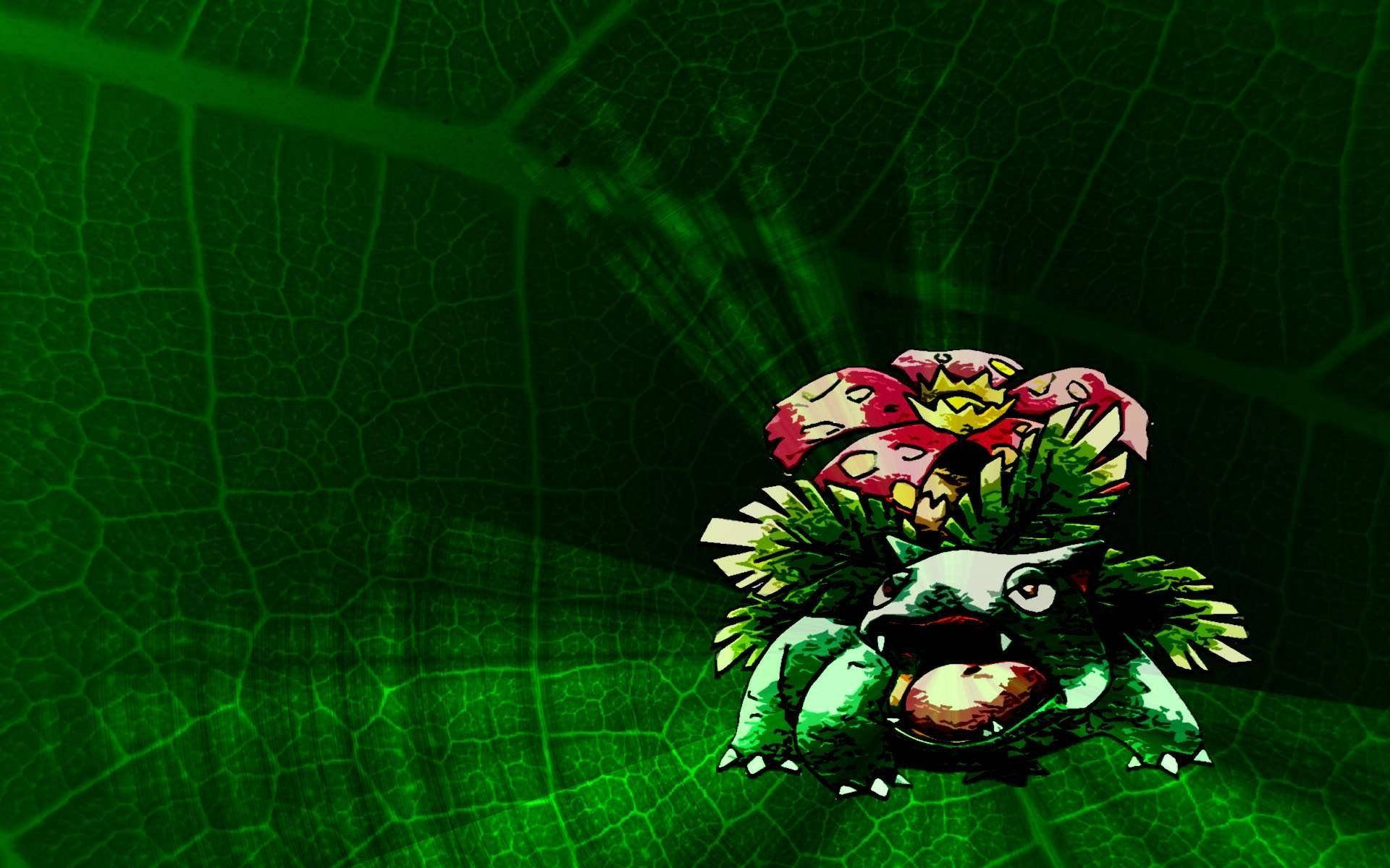 Venusaur Roaring Background