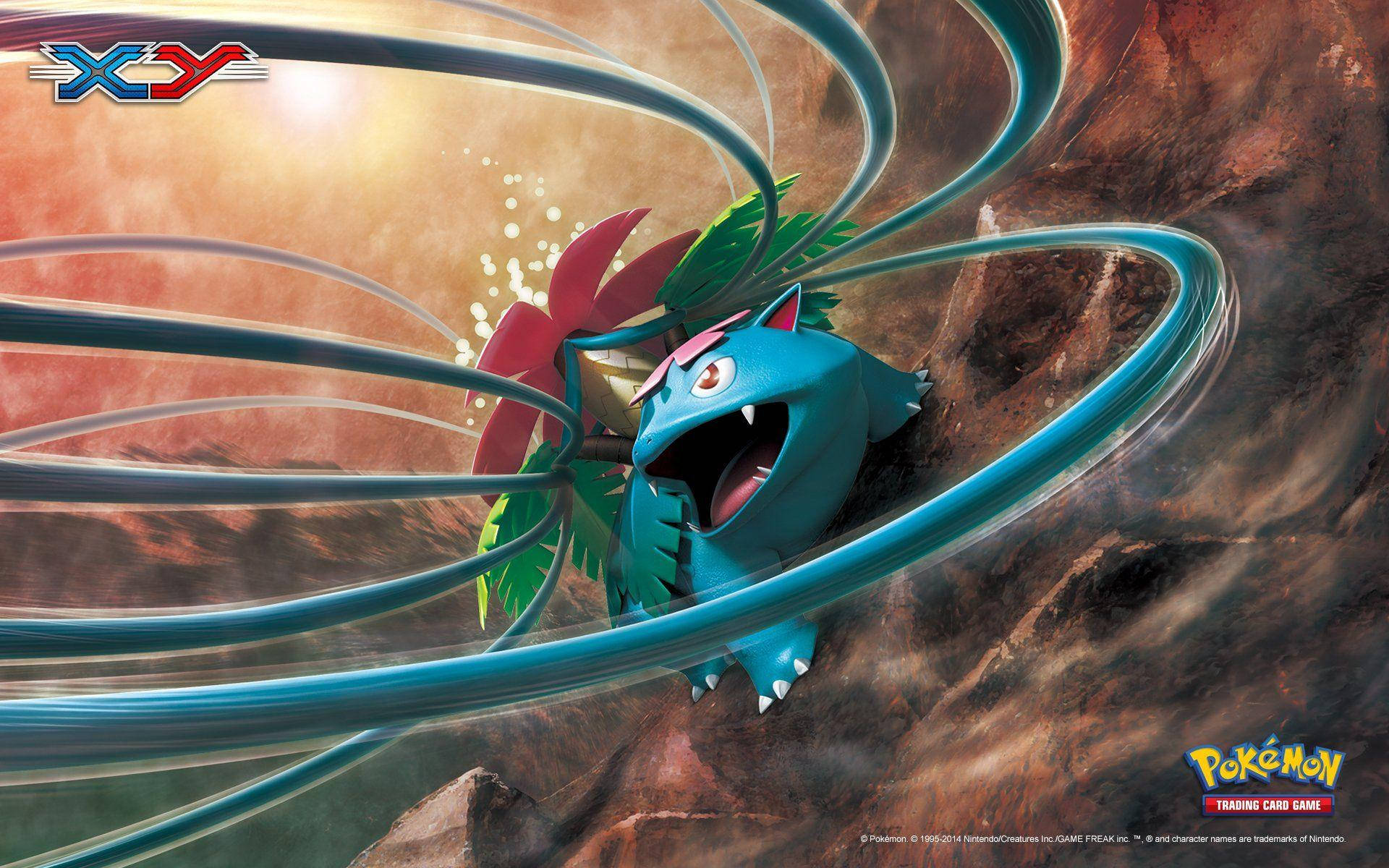 Venusaur Tcg Vine Whip Background