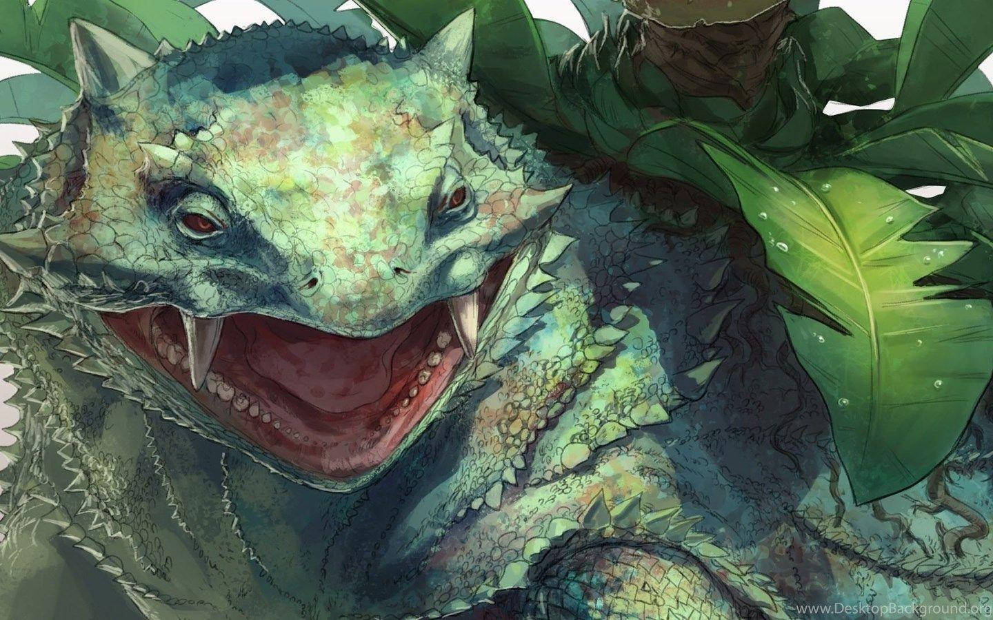 Venusaur Toad Like Face Background