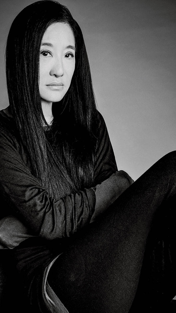 Vera Wang Black-and-white Photo