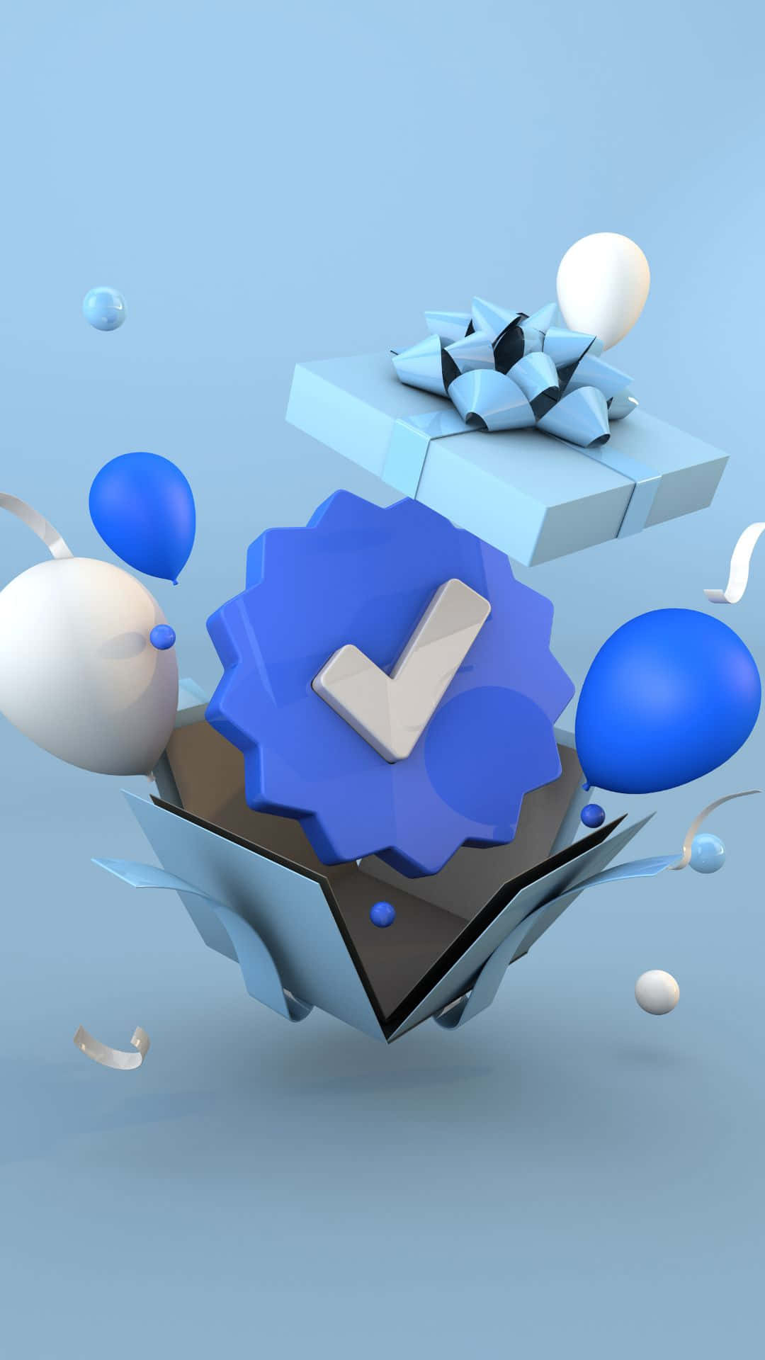 Verified Badge Fantasy Concept Background