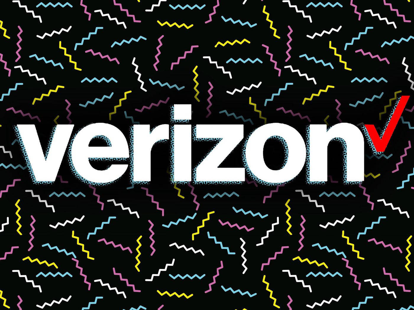 Verizon Art Logo Background