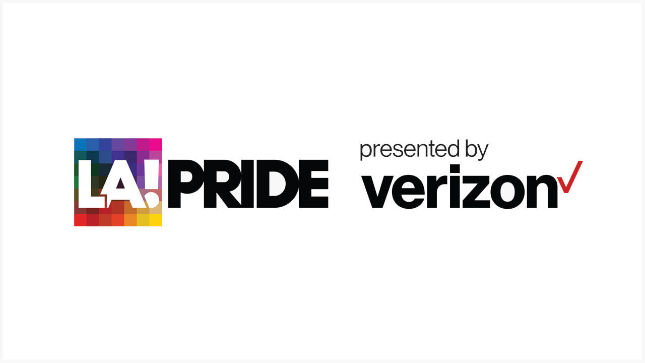 Verizon La Pride Logo Background