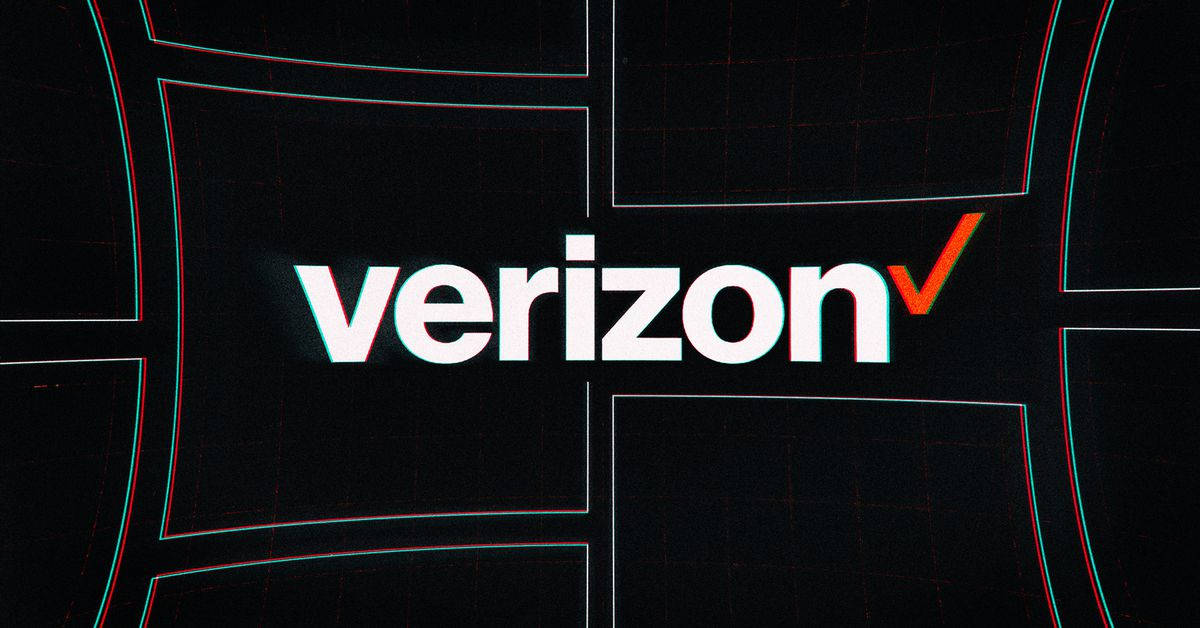 Verizon Logo Aesthetic Background