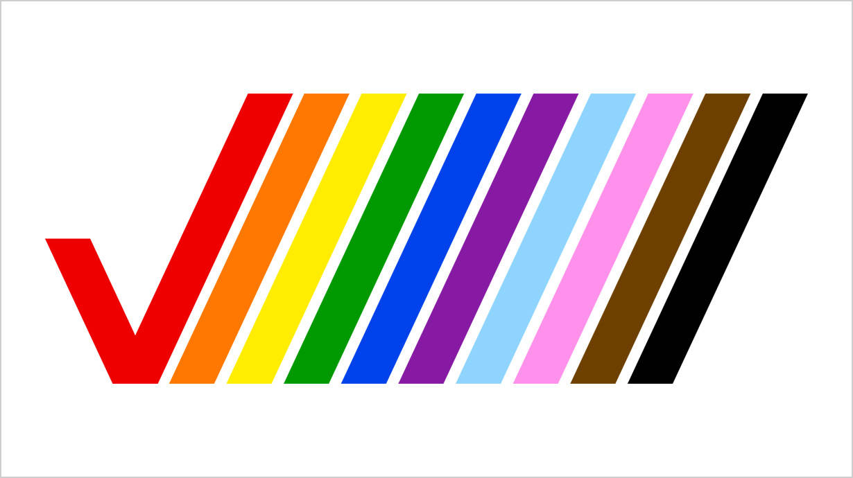 Verizon Pride Month Logo Background