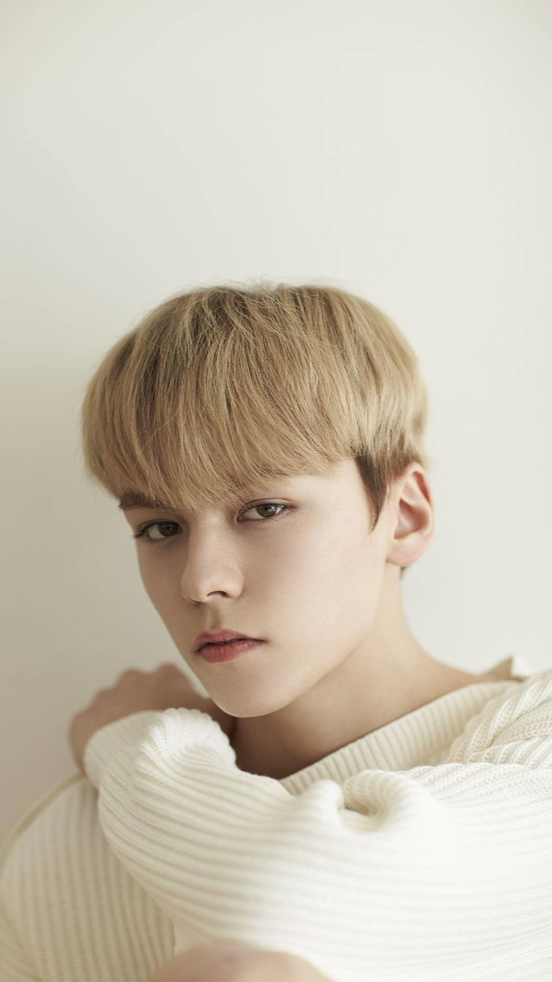 Vernon With Faded Blonde Hair