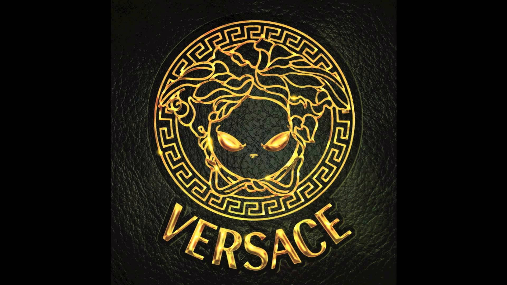 Versace Gold Logo Brand