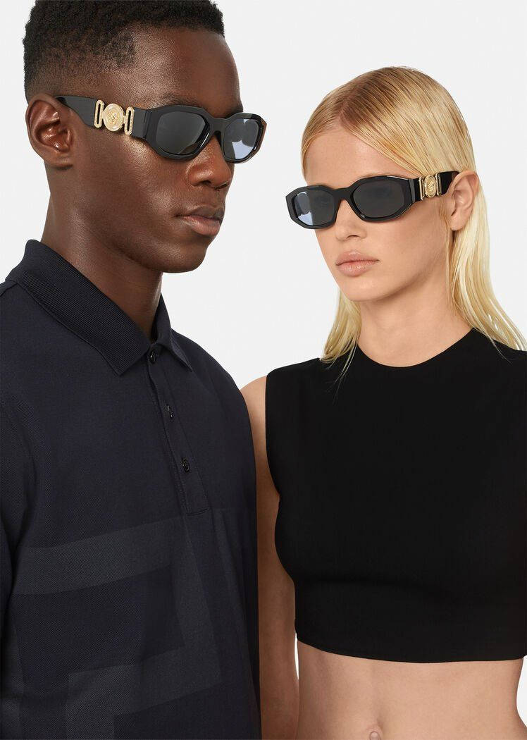 Versace Sunglasses Models Background