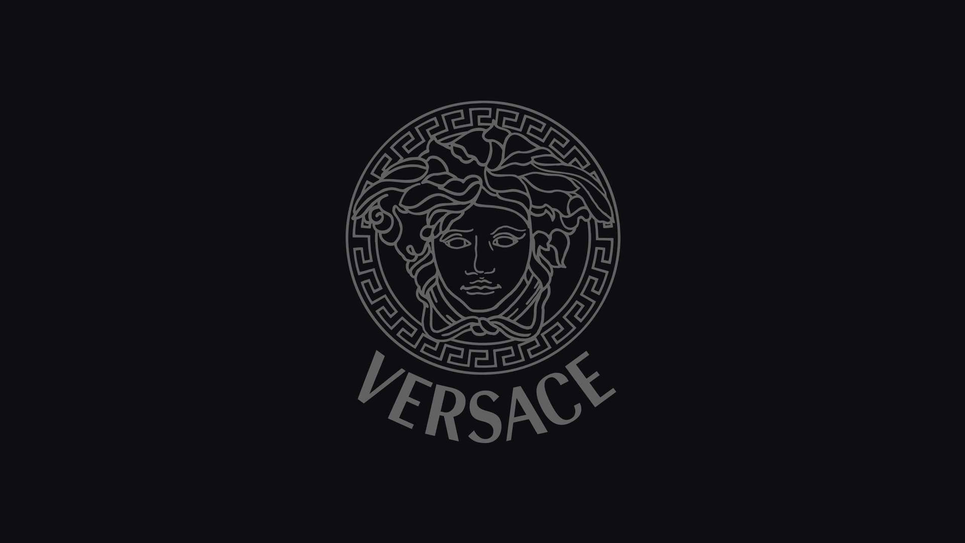 Versace White Line Logo