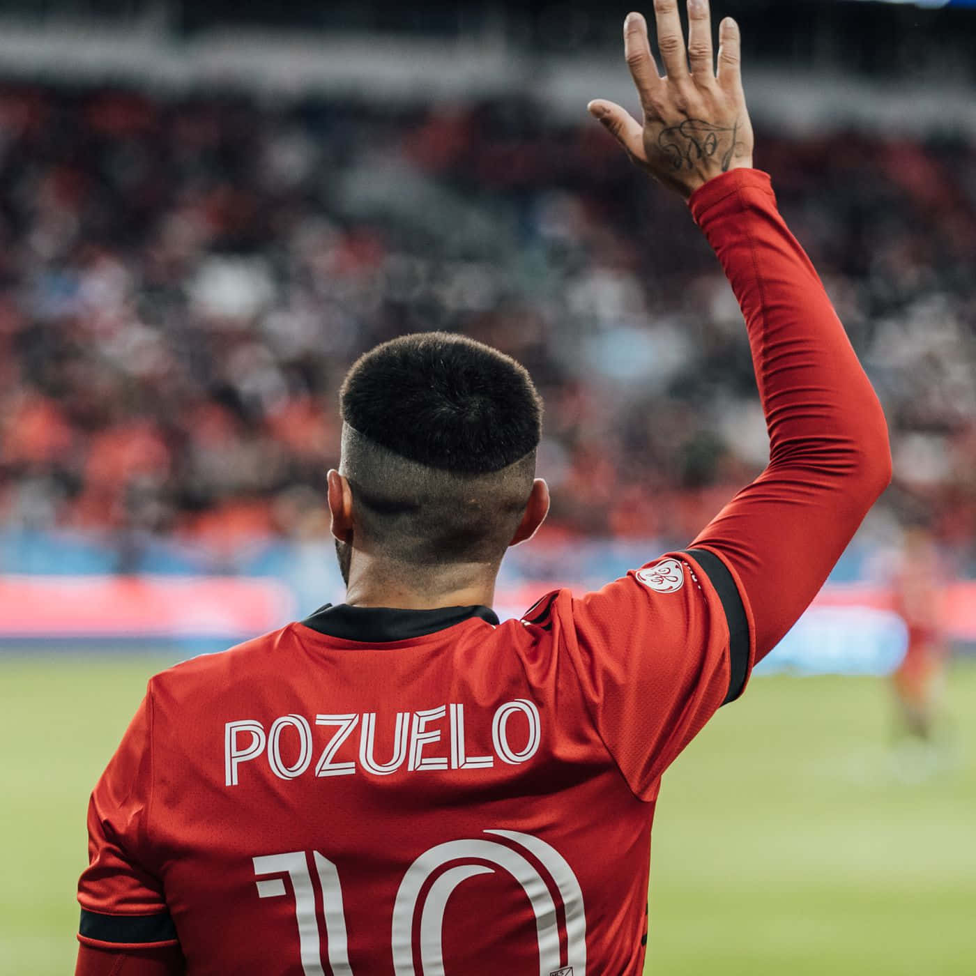 Versatile Football Star - Alejandro Pozuelo Background