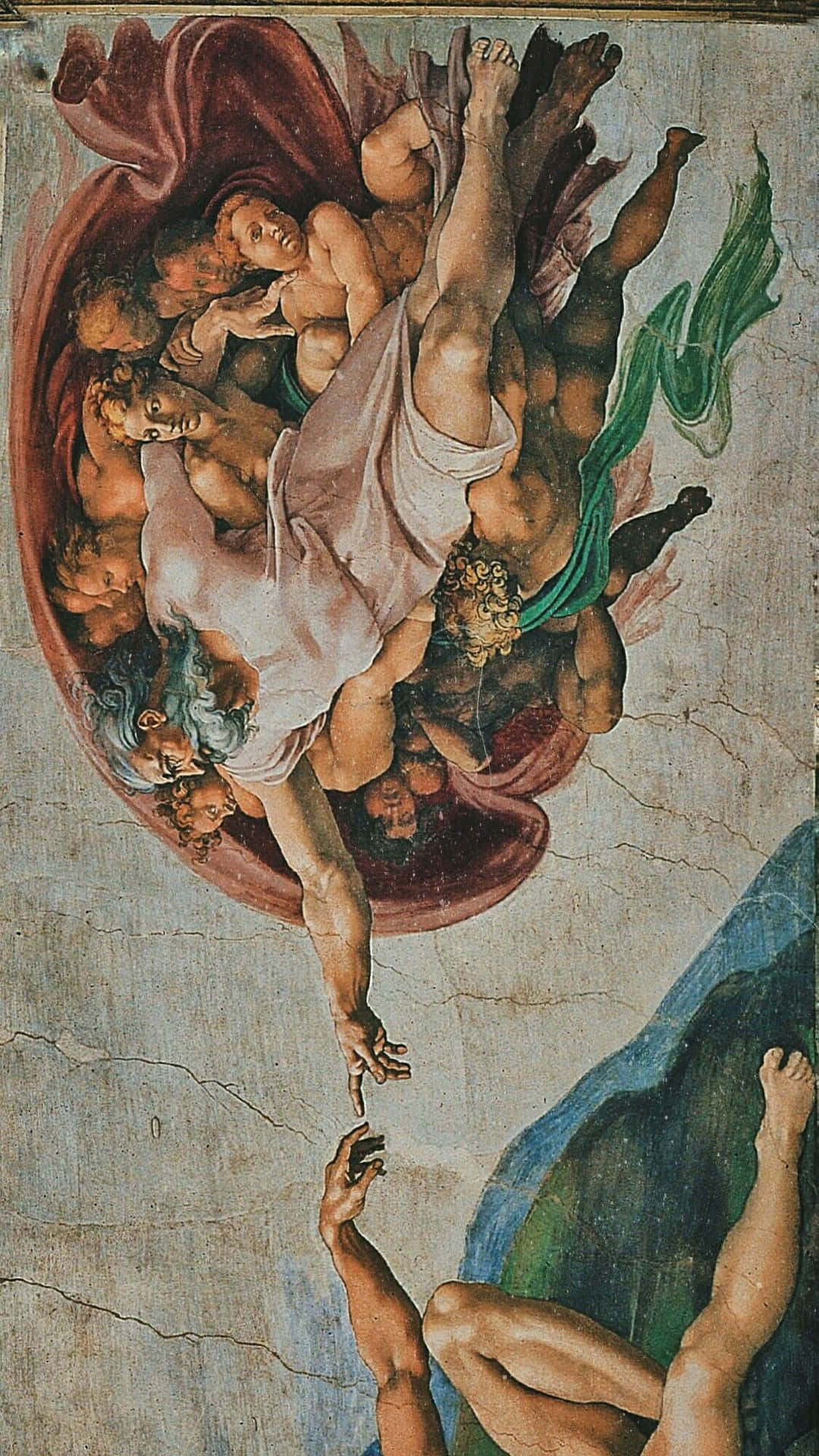 Vertical Creation Of Adam 4k Background