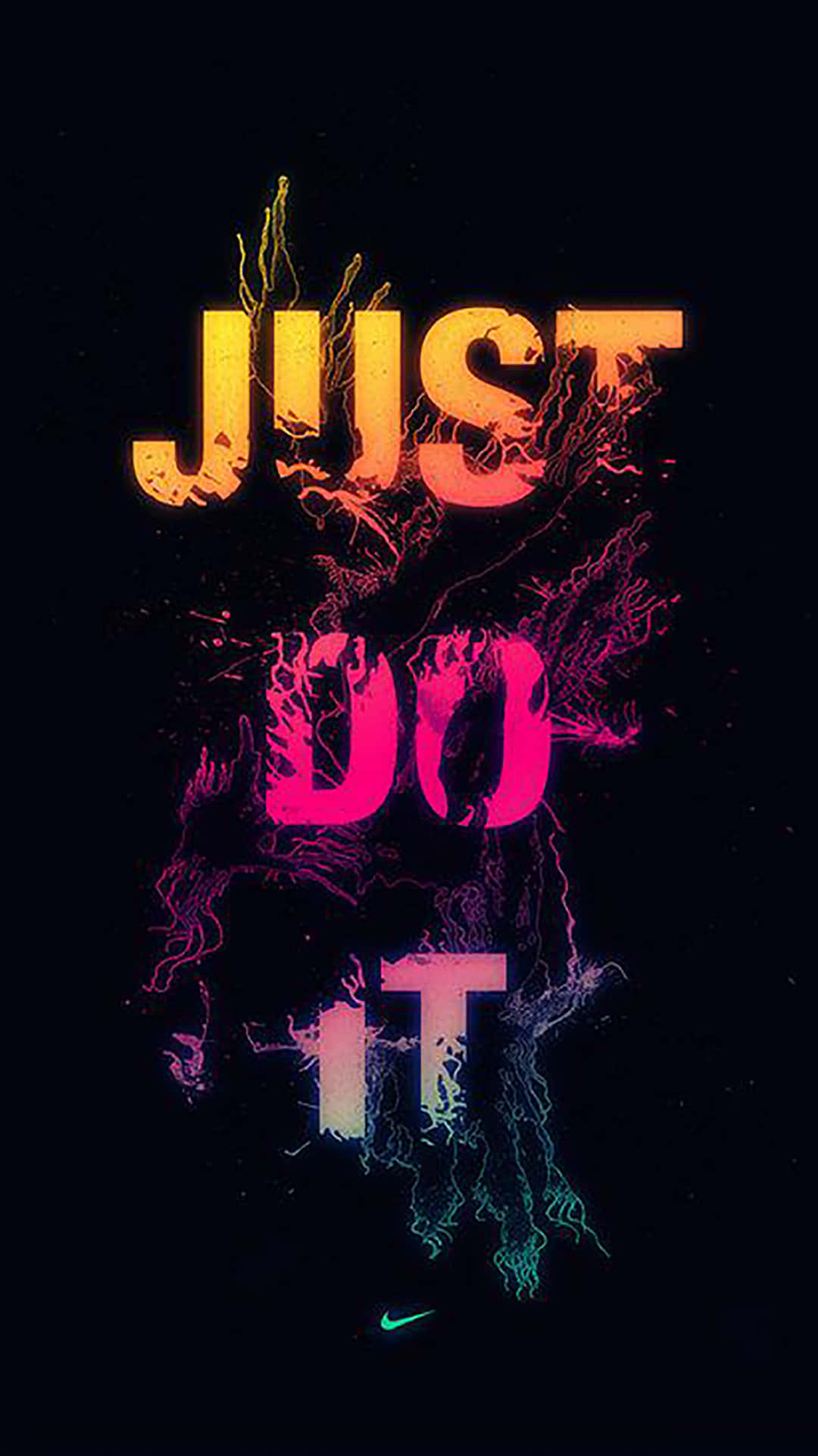 Vertical Just Do It Background