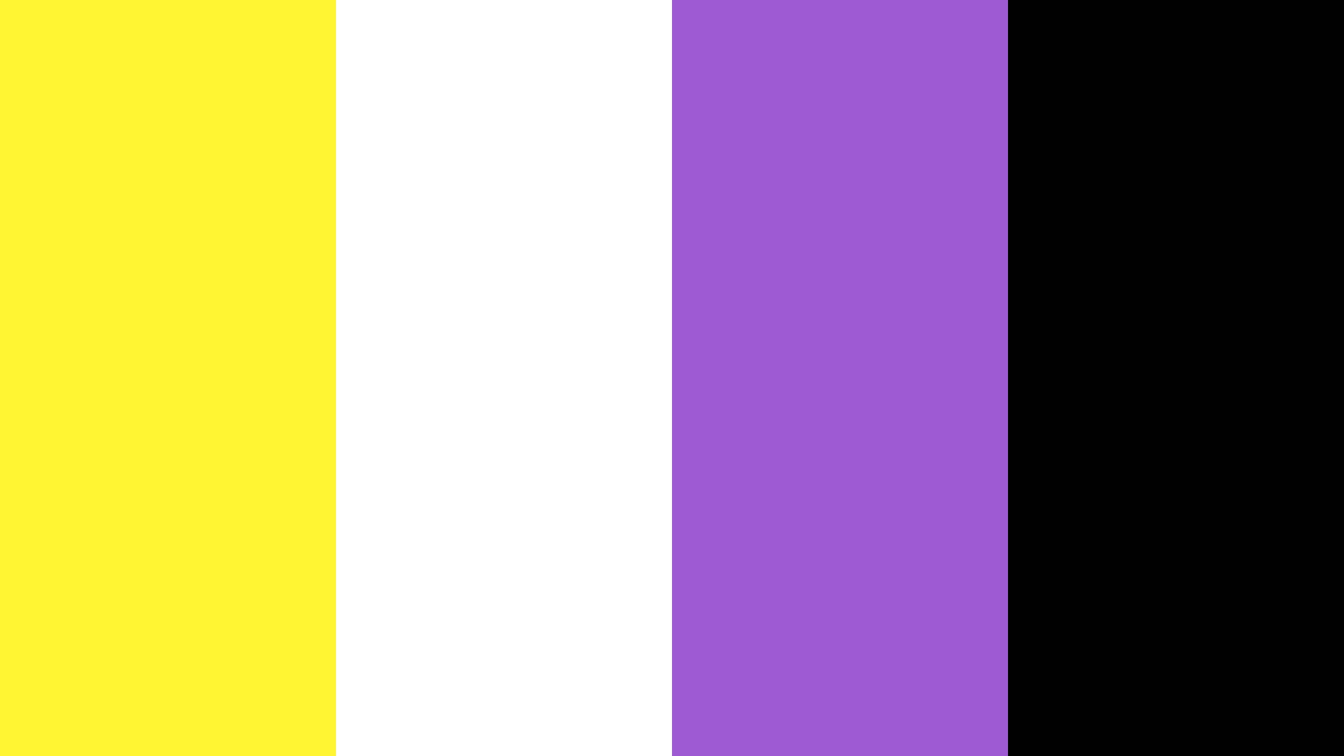 Vertical Nonbinary Gender Pride Flag Background