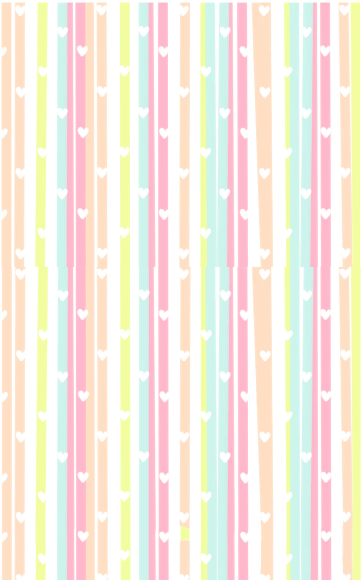 Vertical Stripes Cute Pastel Colors Background