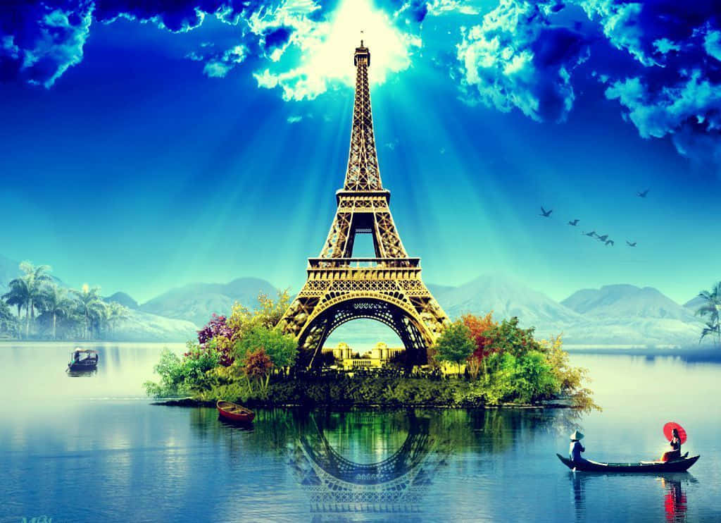 Very Breathtaking View Of The Eiffel Tower