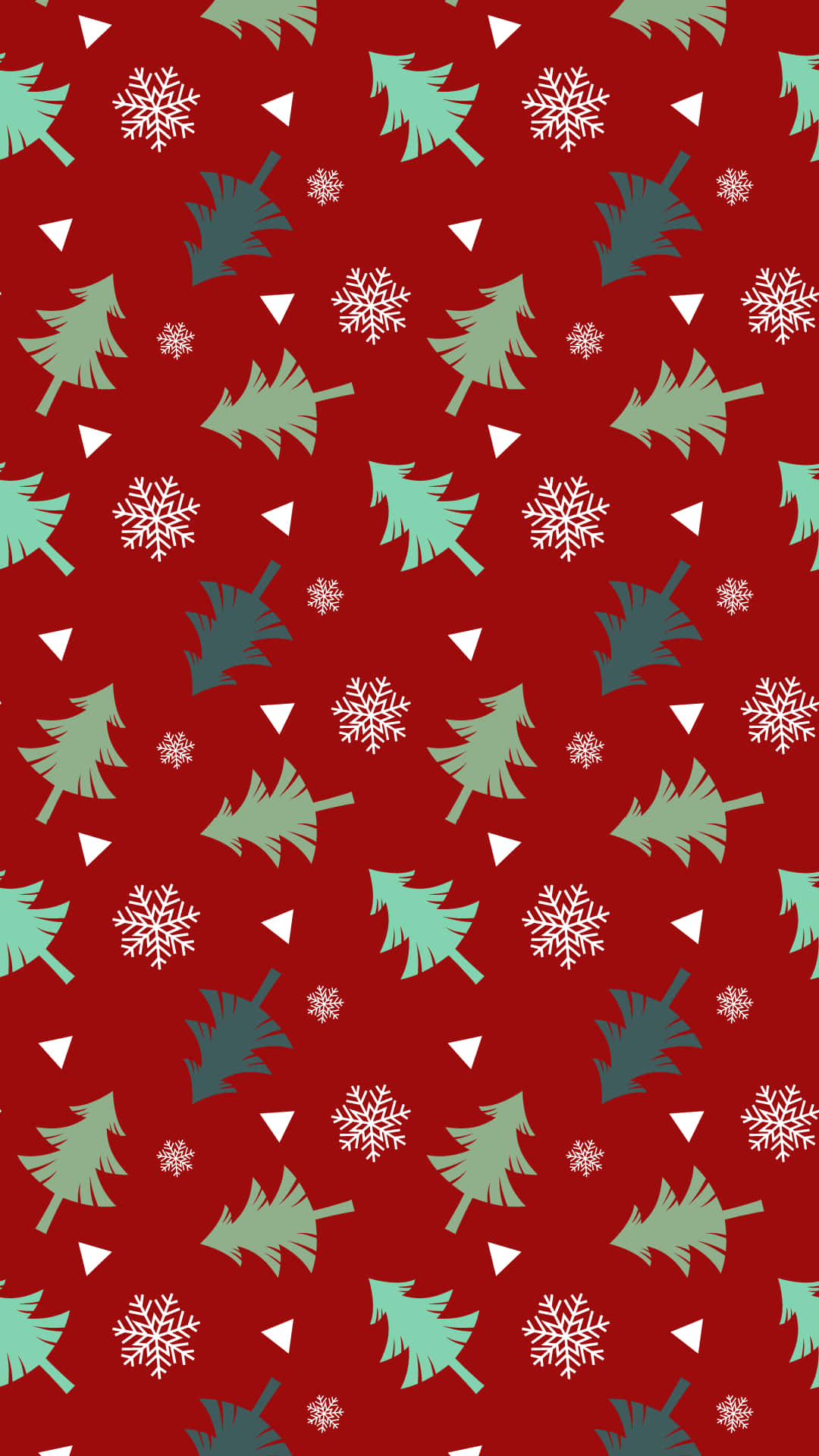 Very Cute Pattern Of Christmas Tree