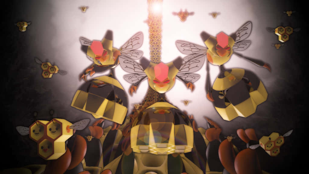 Vespiquen Using Attack Order Background