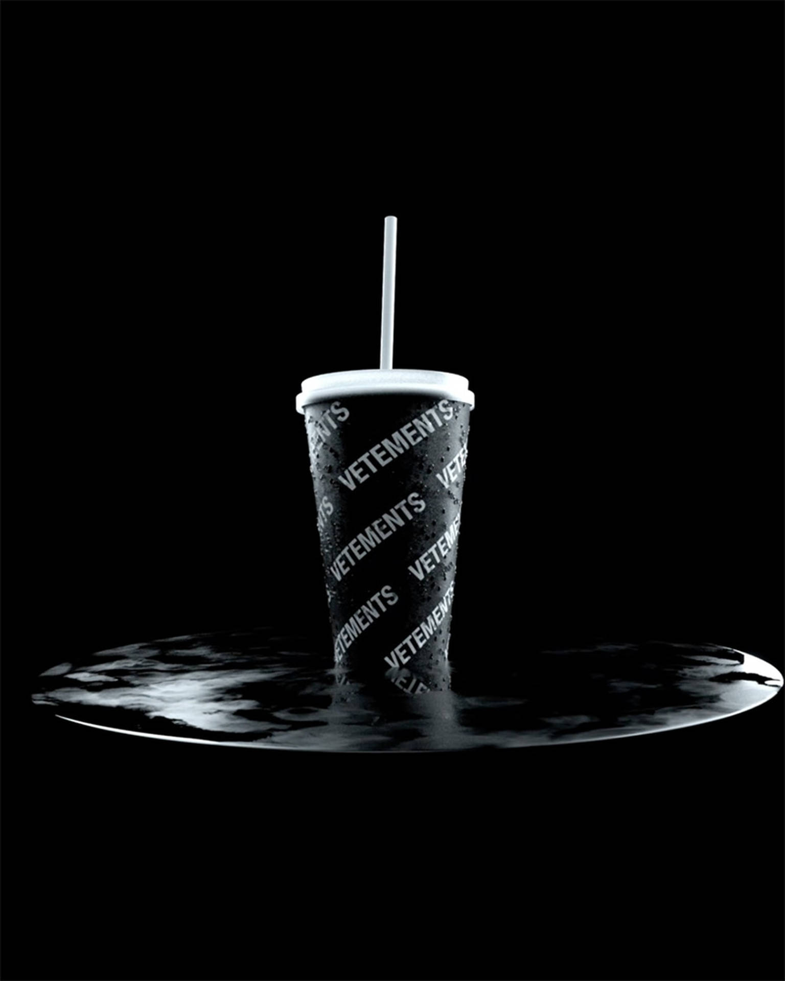Vetements Soda Cup Background