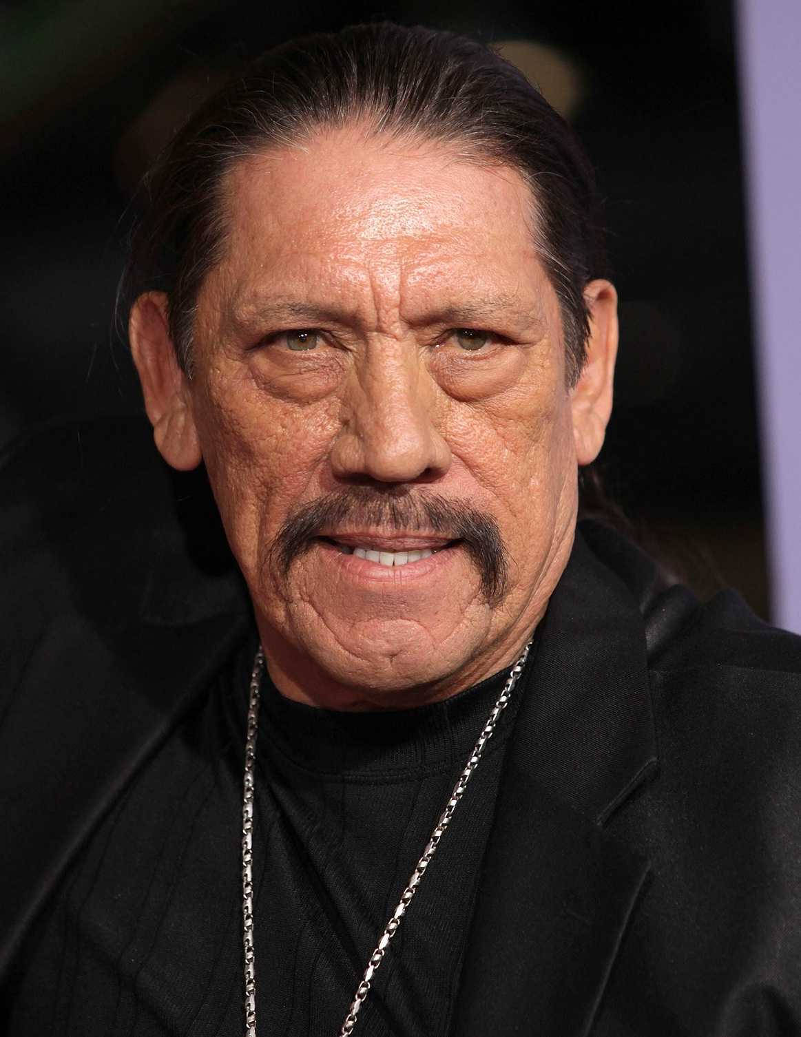 Veteran Actor Danny Trejo With Mustache Background