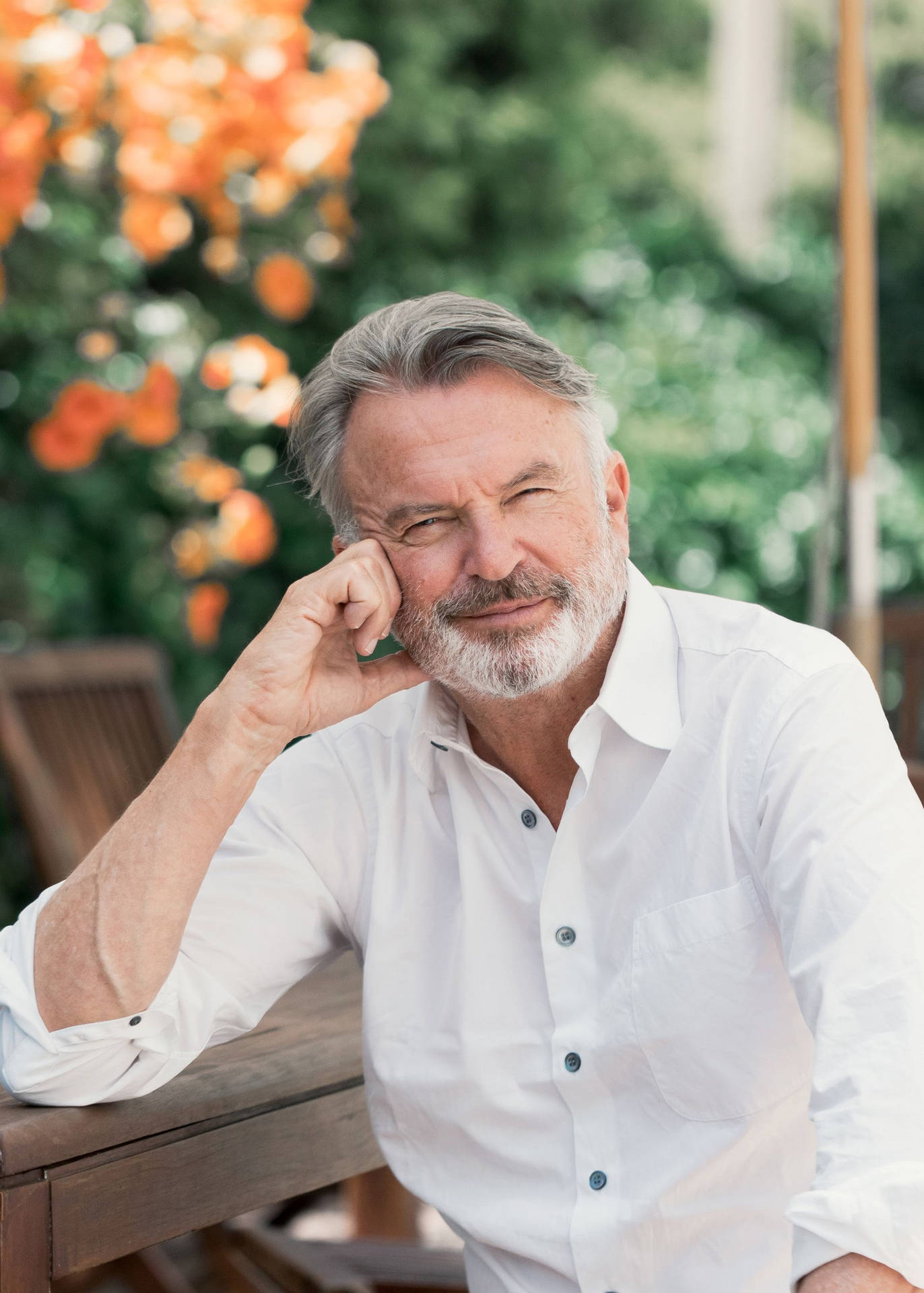 Veteran Actor Sam Neill During A Candid Interview With Metro Magazine.