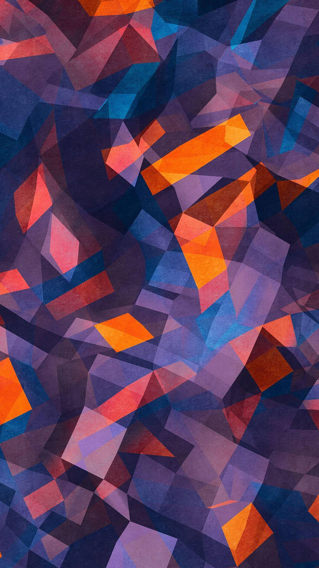 Vibrant Abstract Shapes Cool Pattern