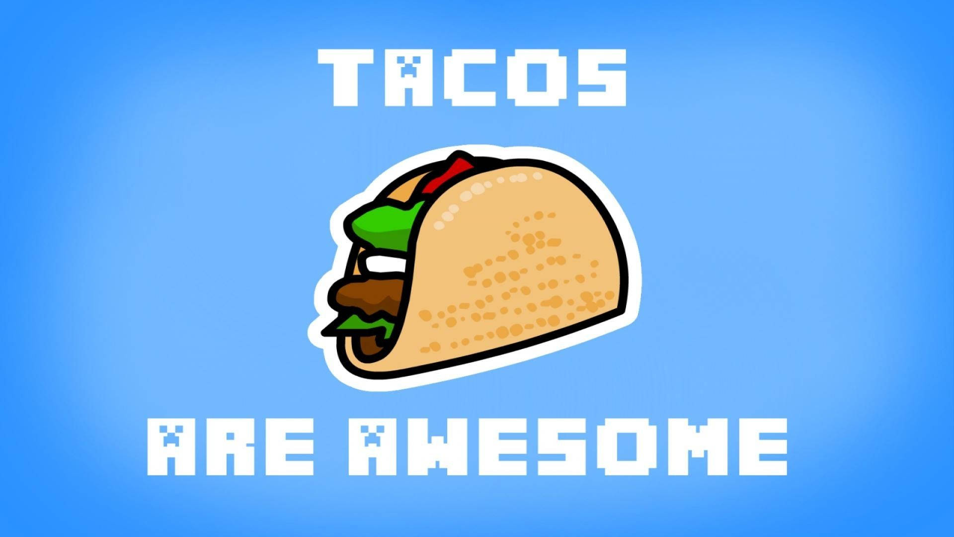 Vibrant And Delicious Tacos Background
