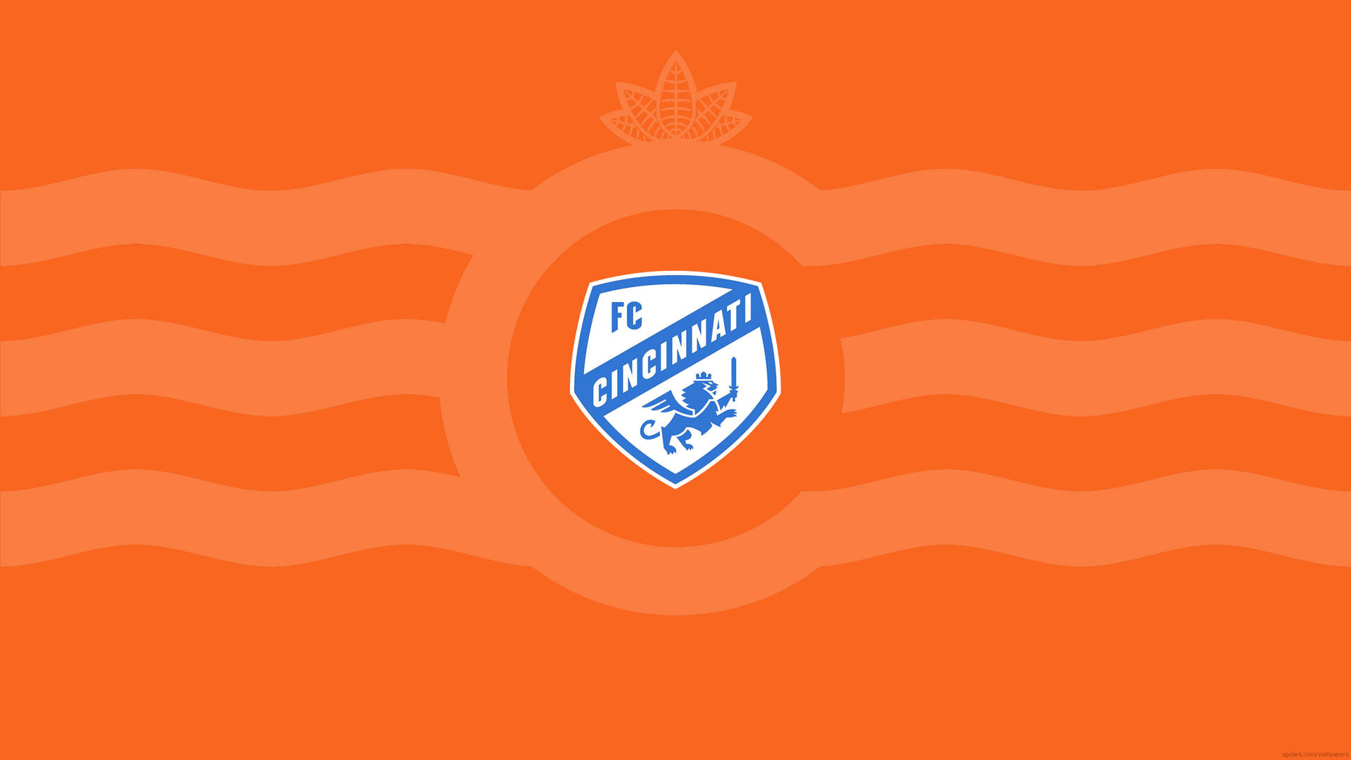 Vibrant And Dynamic Fc Cincinnati Logo Background