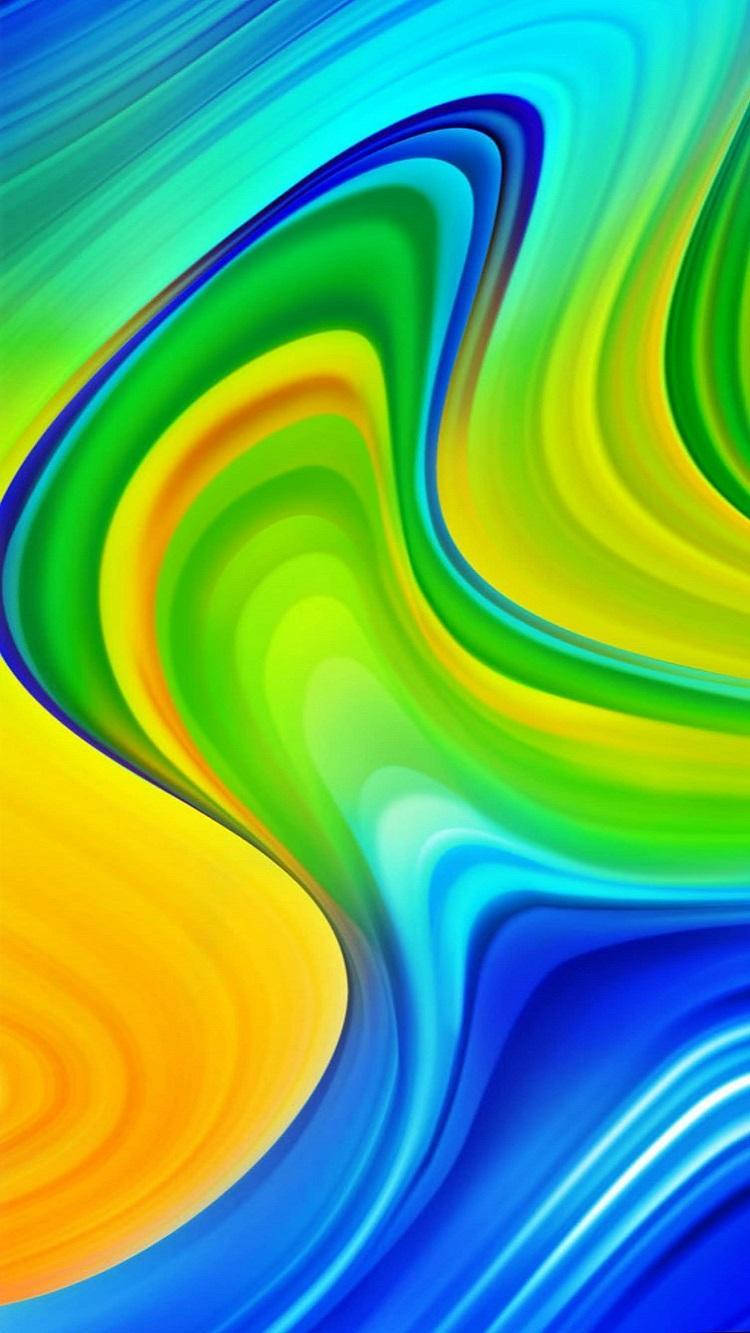 Vibrant And Dynamic Redmi 9 Background