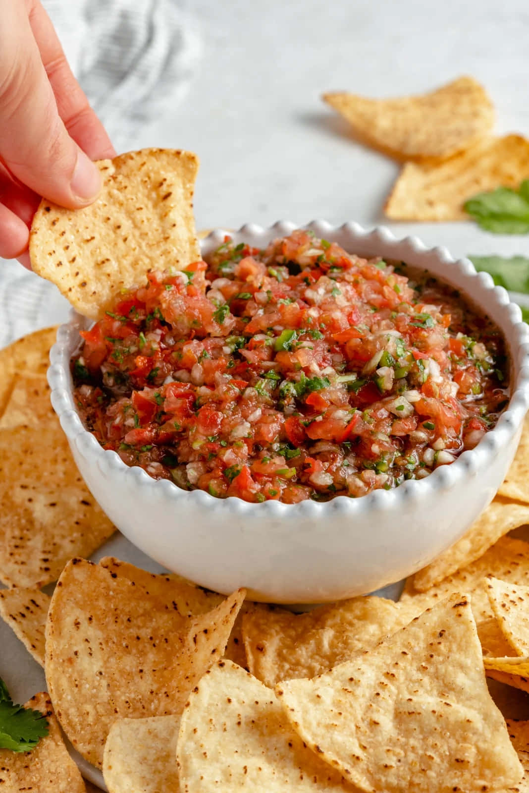 Vibrant And Spicy Mexican Salsa